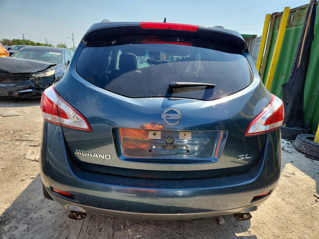2012 Nissan Murano S Blue vin: JN8AZ1MUXCW118639