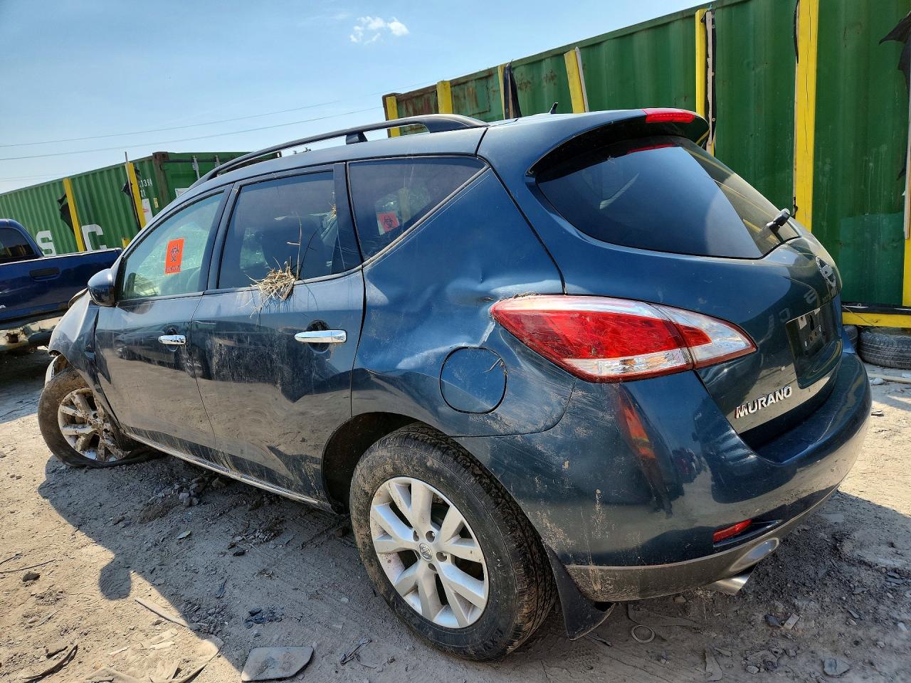 2012 Nissan Murano S Blue vin: JN8AZ1MUXCW118639