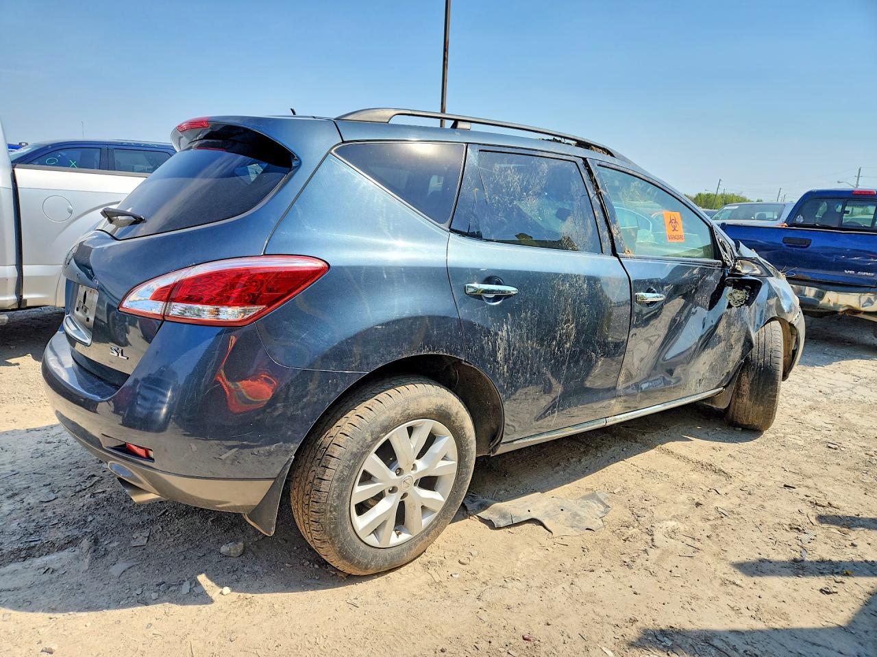 2012 Nissan Murano S Blue vin: JN8AZ1MUXCW118639