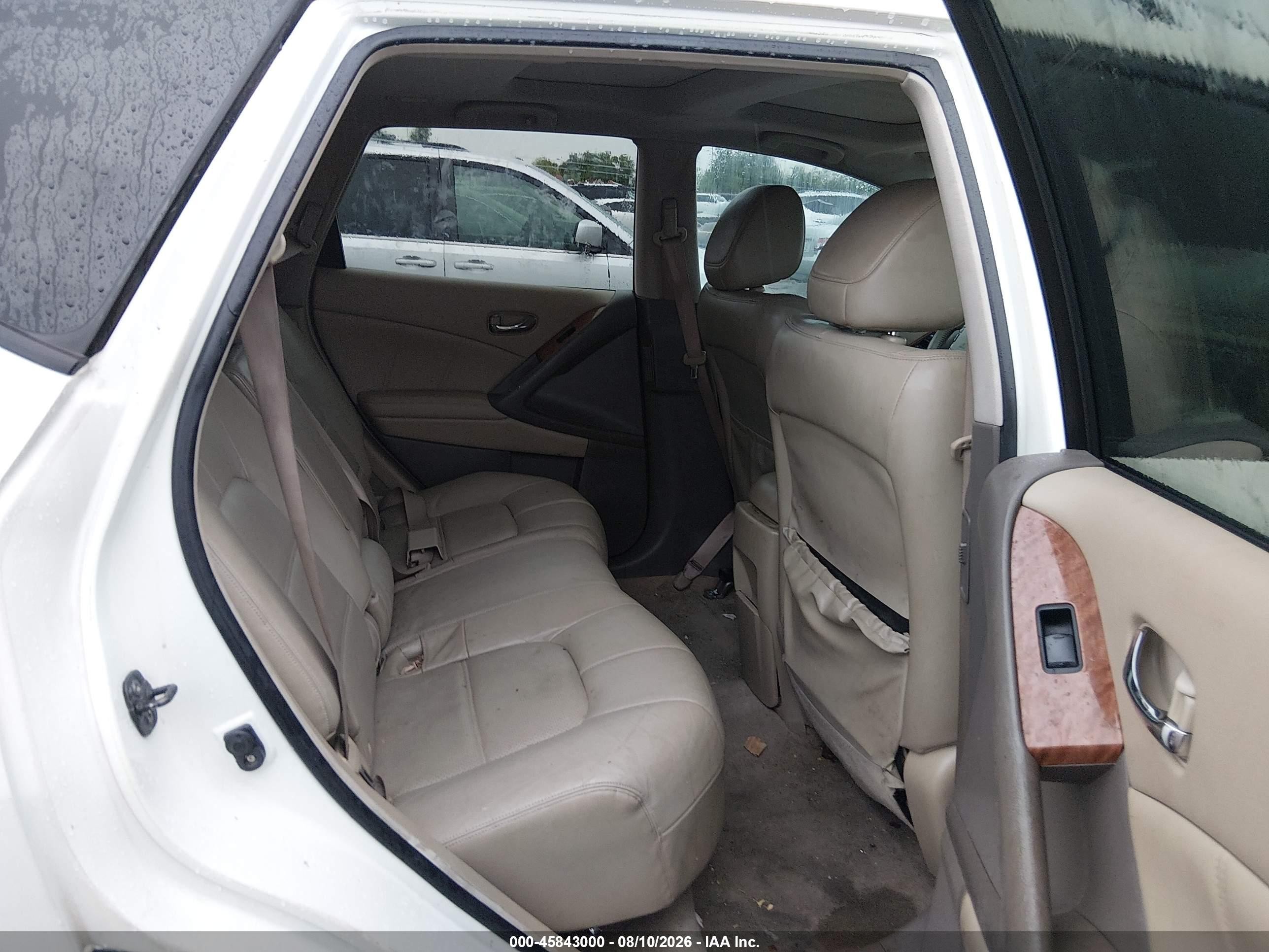 2013 Nissan Murano Le Белый vin: JN8AZ1MUXDW208990