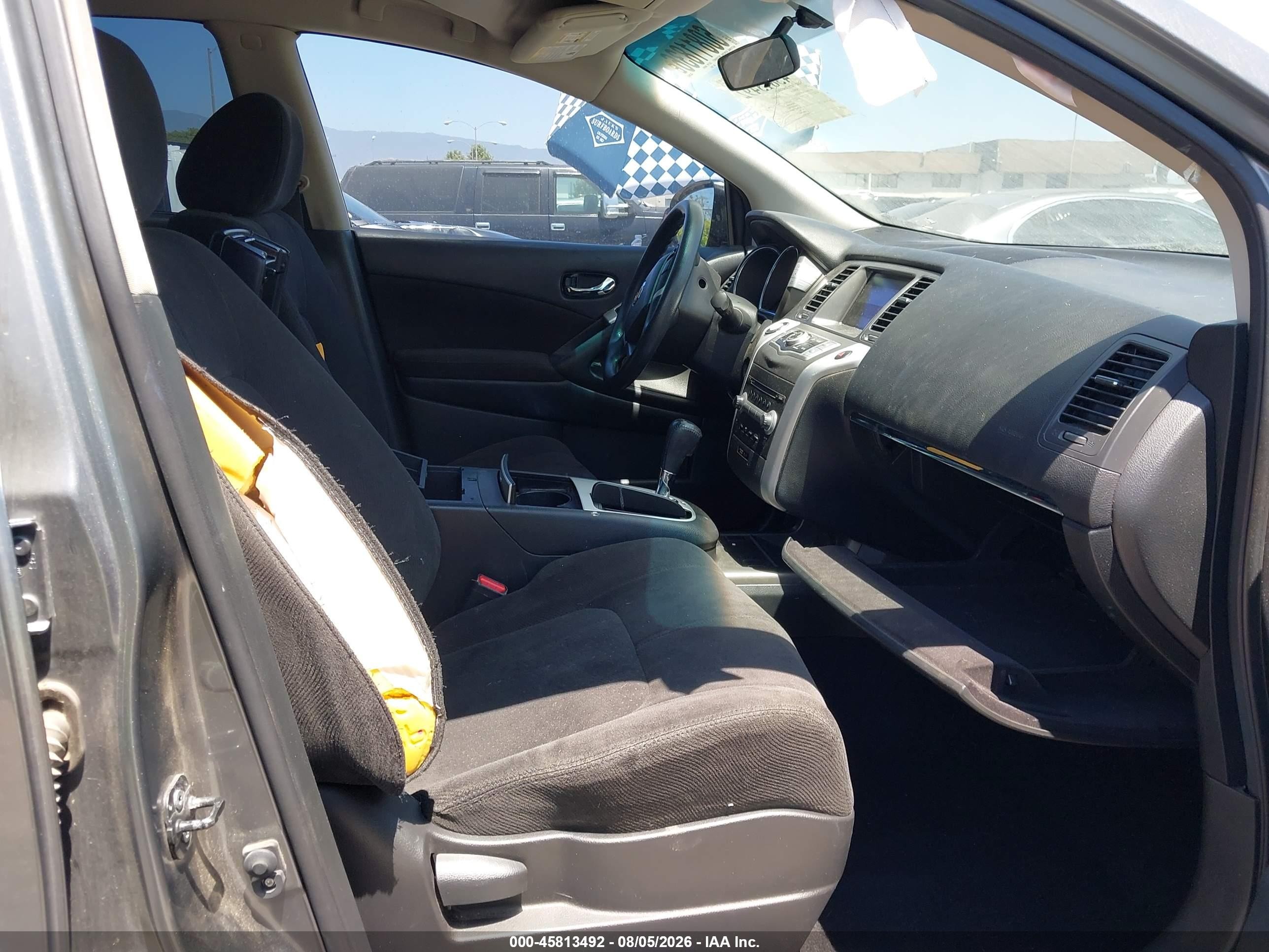 2013 Nissan Murano S Gray vin: JN8AZ1MUXDW212814