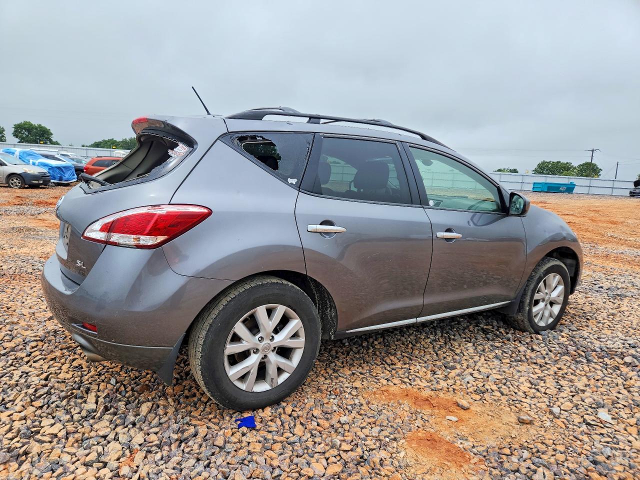 2013 Nissan Murano S Gray vin: JN8AZ1MUXDW213218