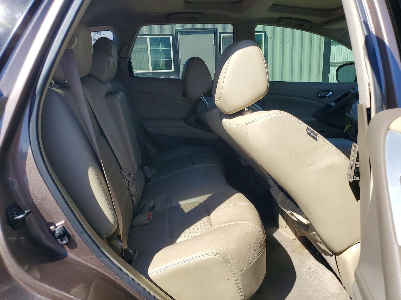 2014 Nissan Murano Sl Tan vin: JN8AZ1MUXEW400492