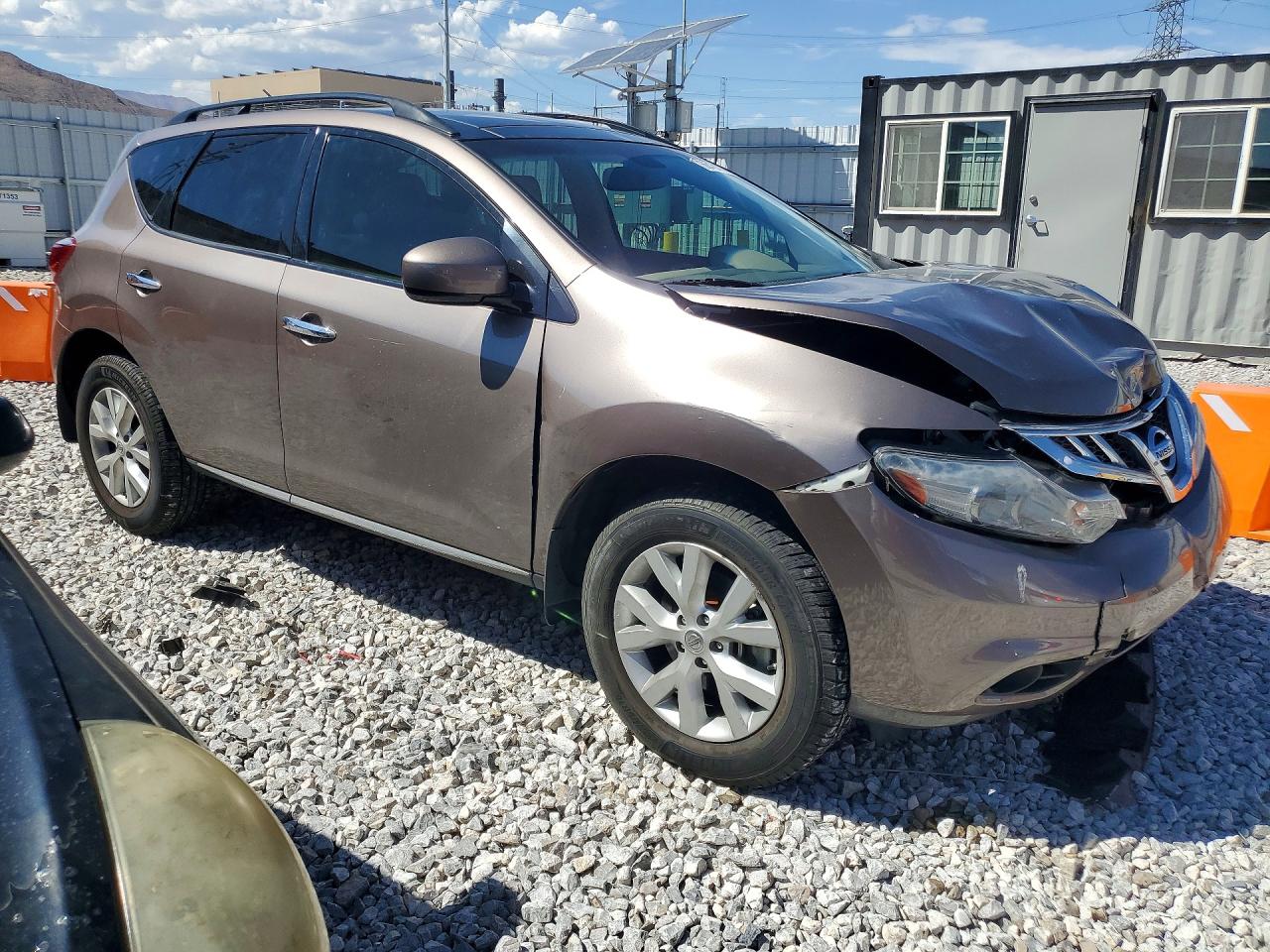 2014 Nissan Murano Sl Tan vin: JN8AZ1MUXEW400492