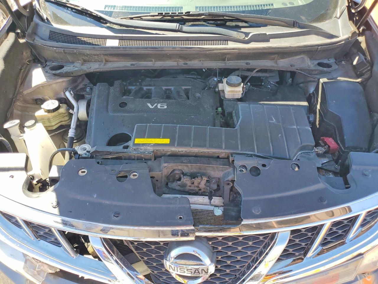 2014 Nissan Murano Sl Tan vin: JN8AZ1MUXEW400492