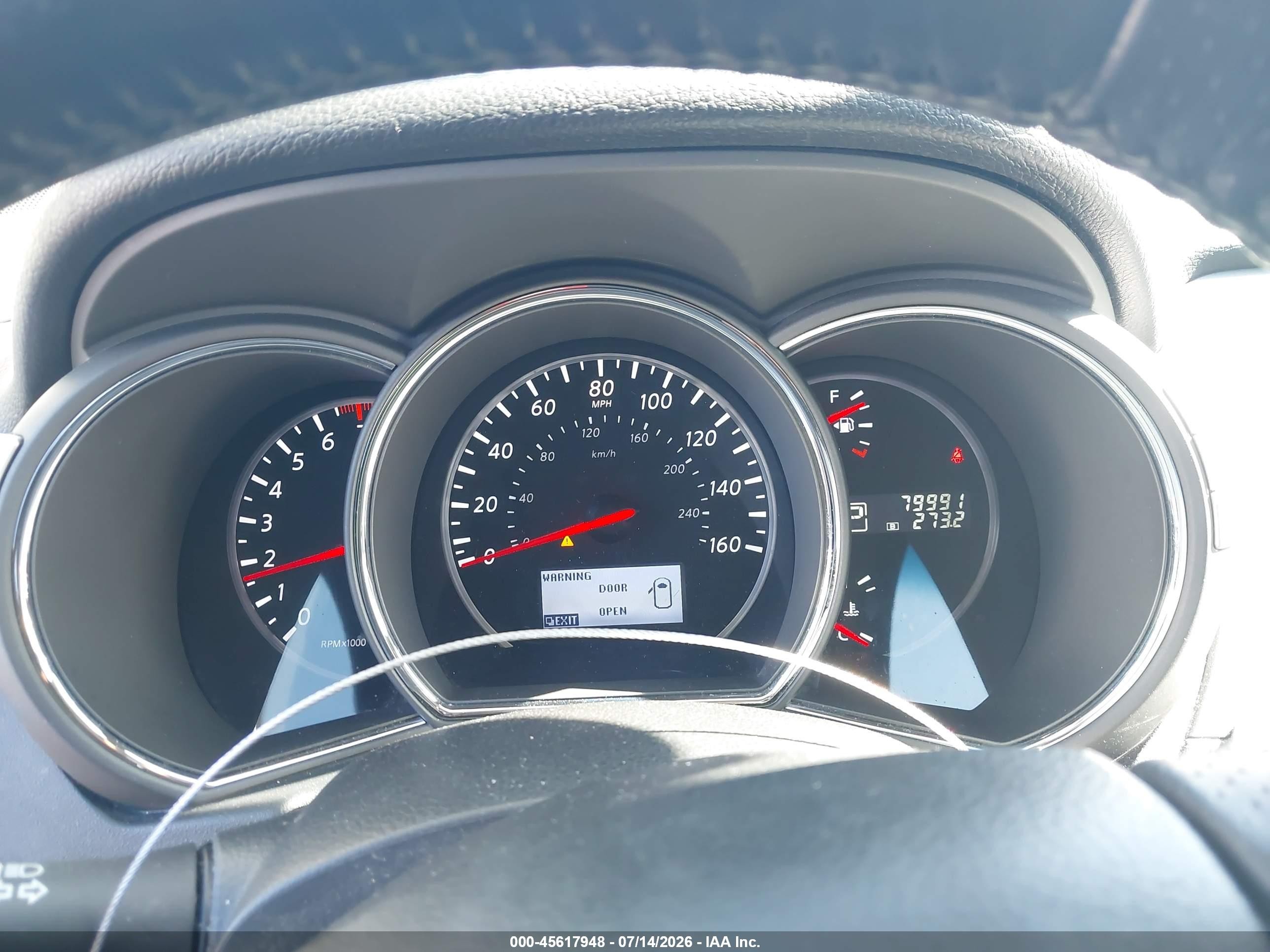 2014 Nissan Murano Sl Серый vin: JN8AZ1MUXEW403120