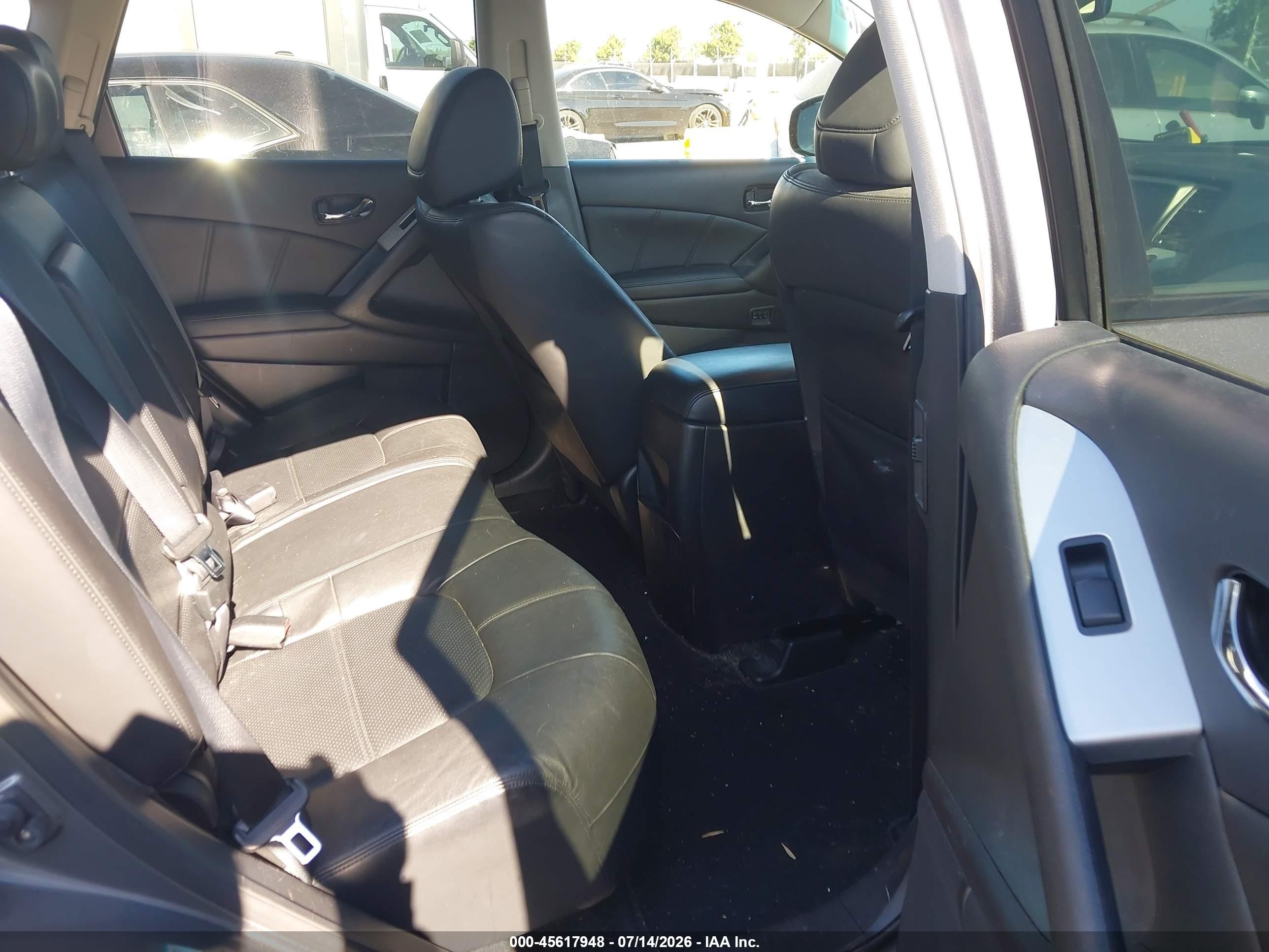 2014 Nissan Murano Sl Серый vin: JN8AZ1MUXEW403120