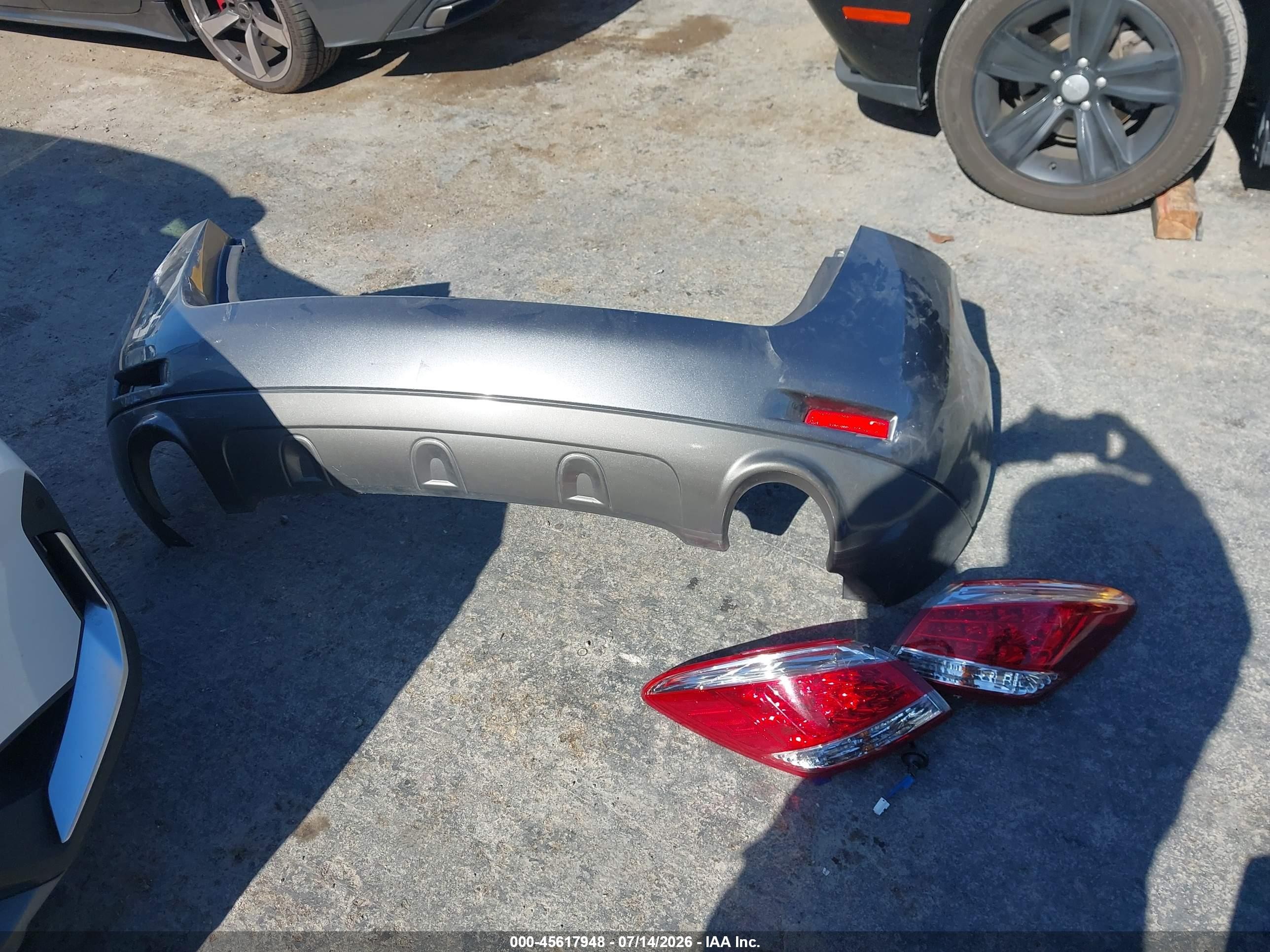 2014 Nissan Murano Sl Серый vin: JN8AZ1MUXEW403120