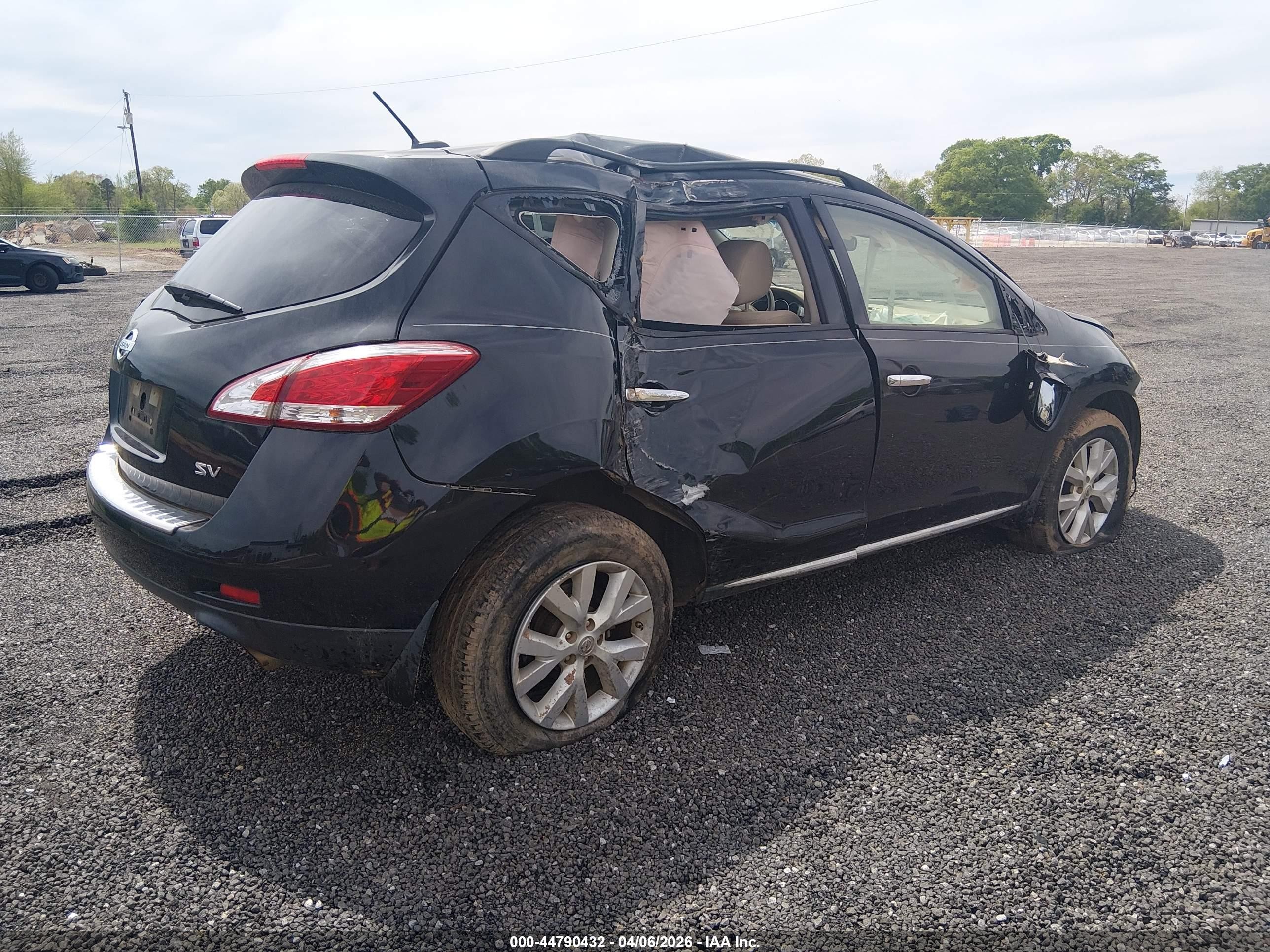 2014 Nissan Murano Sv Черный vin: JN8AZ1MUXEW407944