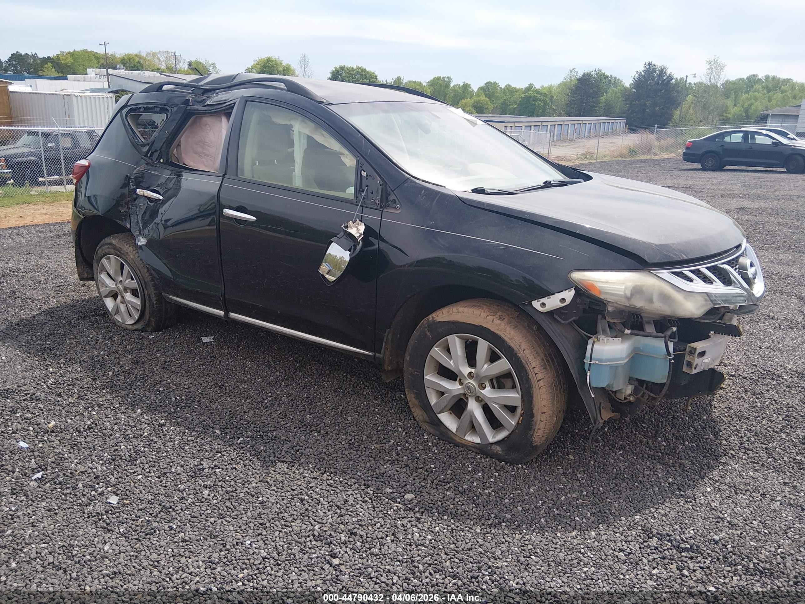2014 Nissan Murano Sv Черный vin: JN8AZ1MUXEW407944