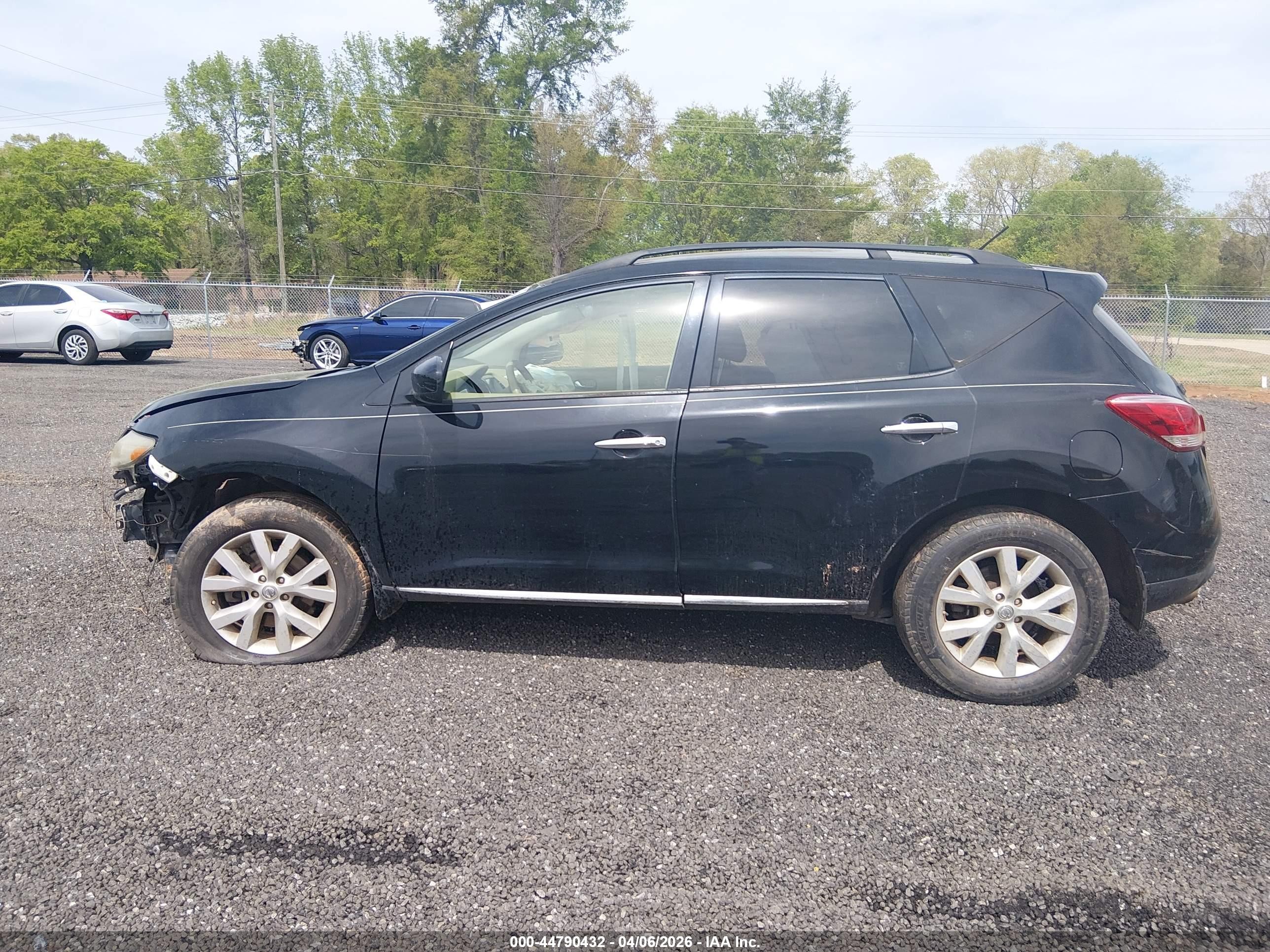 2014 Nissan Murano Sv Черный vin: JN8AZ1MUXEW407944