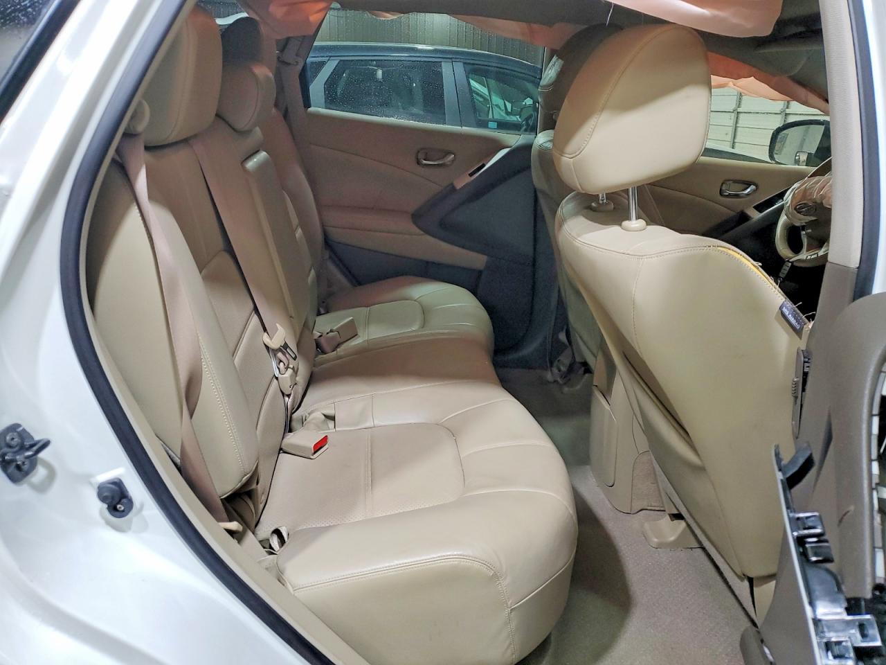2014 Nissan Murano Sl White vin: JN8AZ1MUXEW410259