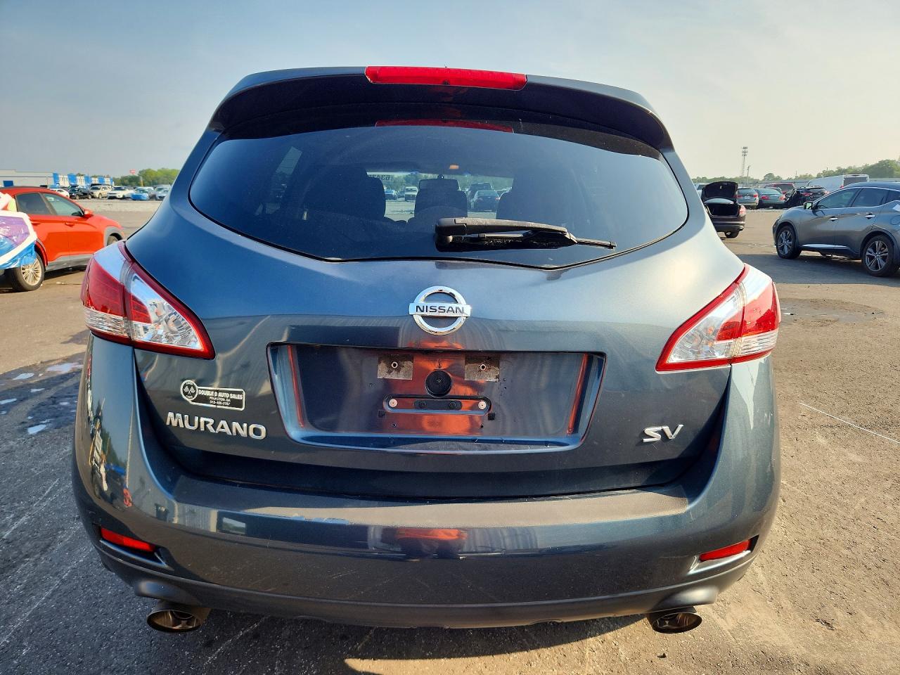2014 Nissan Murano Sv Blue vin: JN8AZ1MUXEW421052