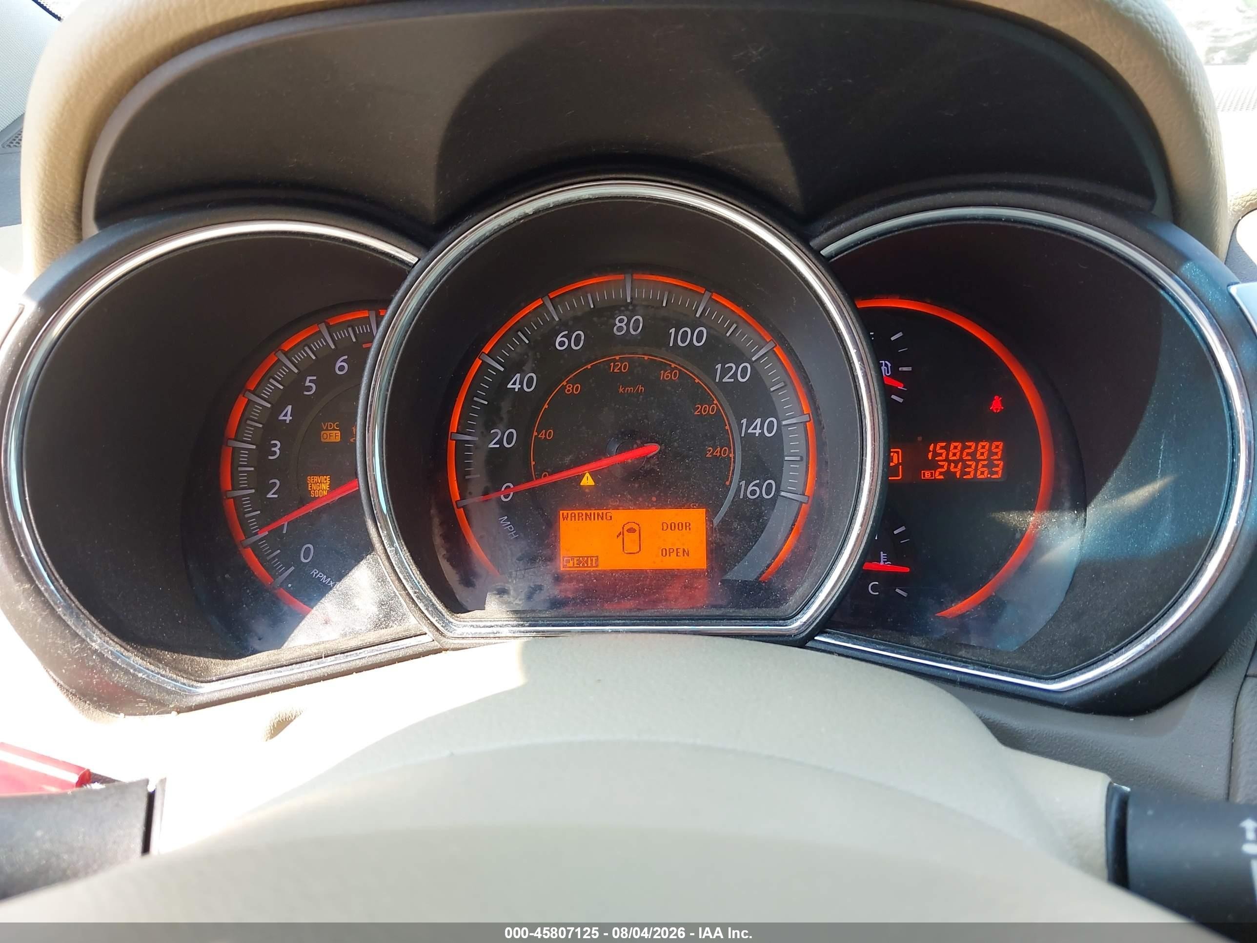 2010 Nissan Murano Sl Gray vin: JN8AZ1MW0AW110094
