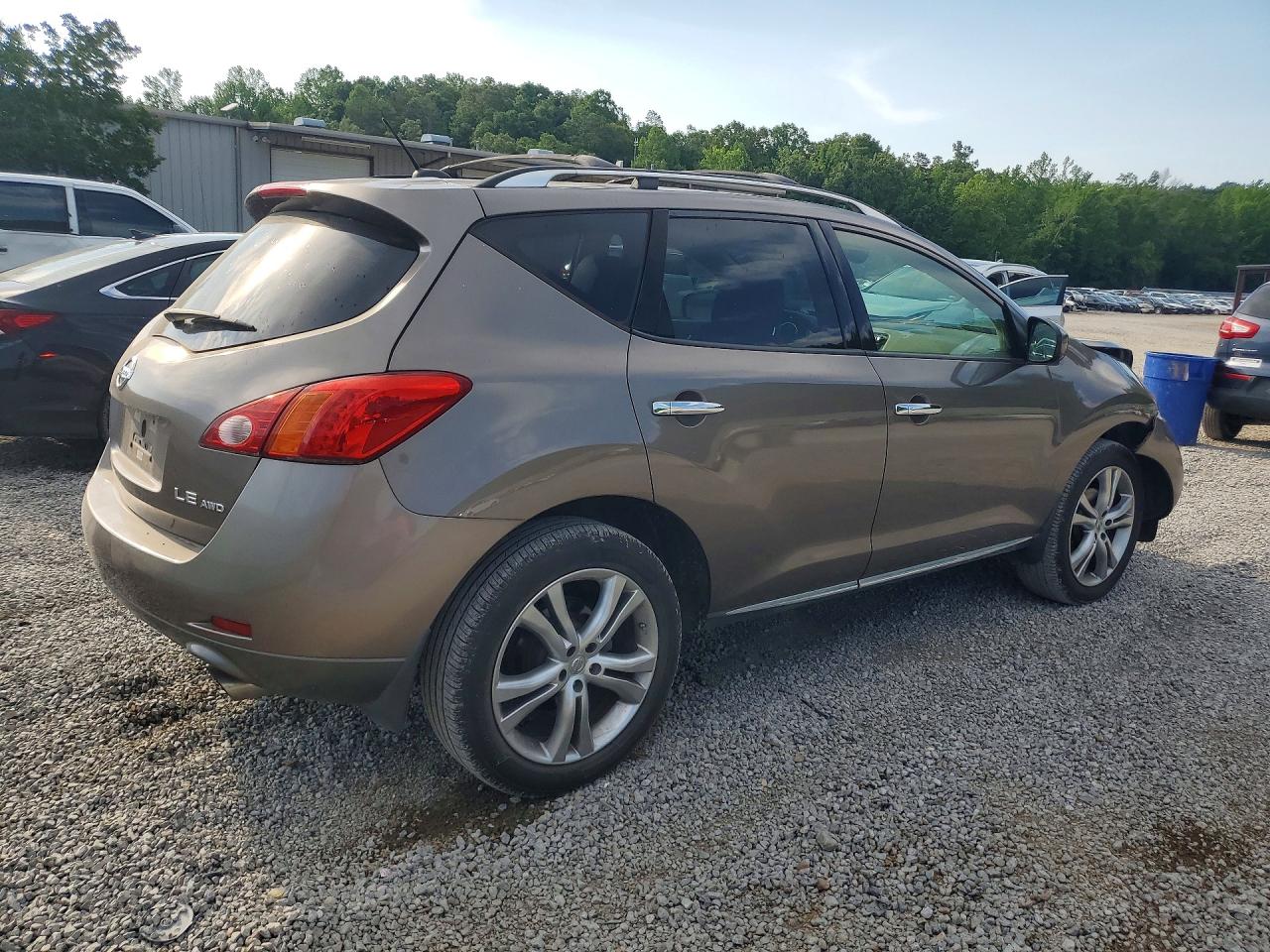 2010 Nissan Murano S Tan vin: JN8AZ1MW0AW114601