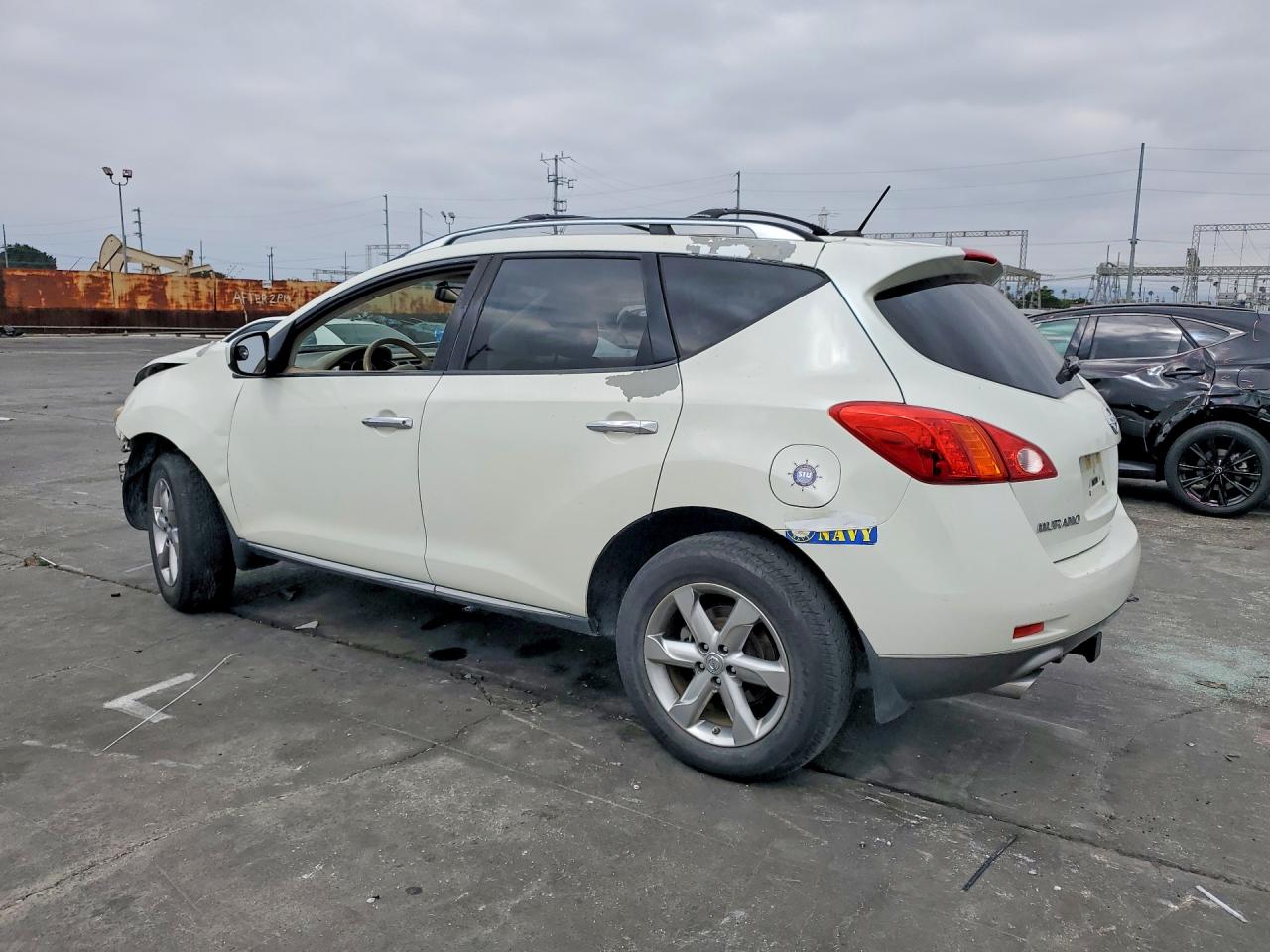 2010 Nissan Murano S White vin: JN8AZ1MW0AW126697
