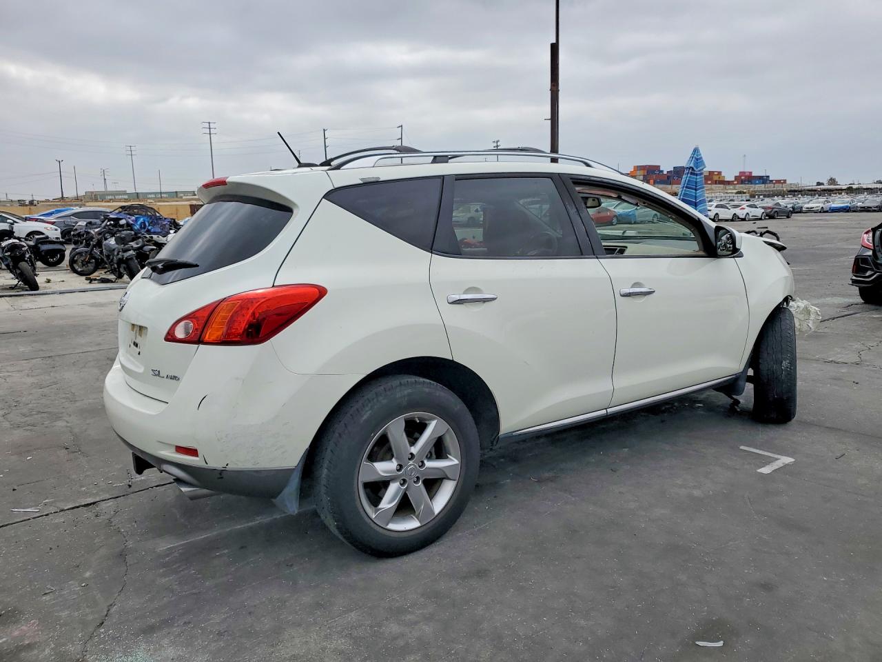 2010 Nissan Murano S White vin: JN8AZ1MW0AW126697