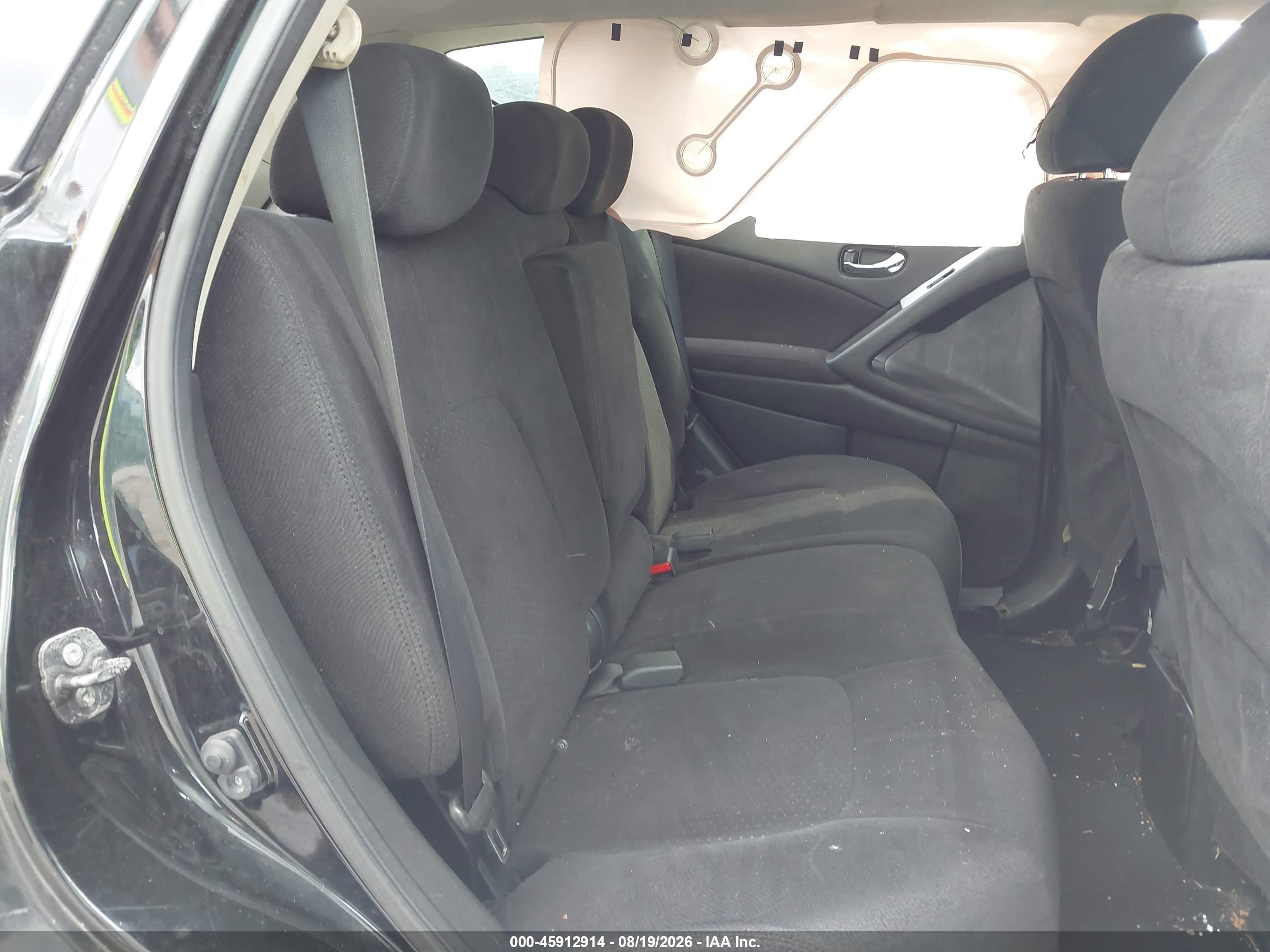2010 Nissan Murano S Черный vin: JN8AZ1MW0AW128028
