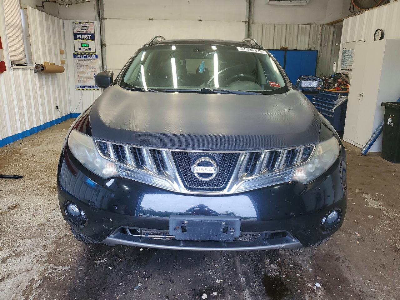 2010 Nissan Murano S Черный vin: JN8AZ1MW0AW129356