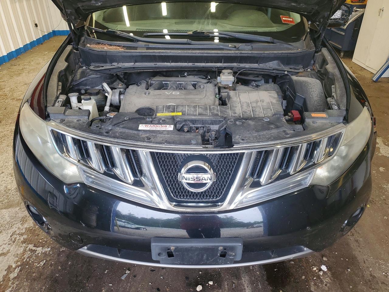 2010 Nissan Murano S Черный vin: JN8AZ1MW0AW129356