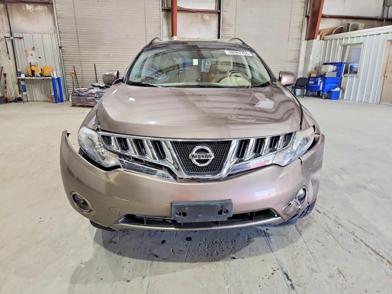 2010 Nissan Murano S Желто-коричневый vin: JN8AZ1MW0AW135223