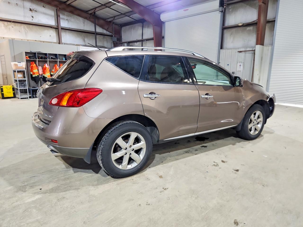2010 Nissan Murano S Желто-коричневый vin: JN8AZ1MW0AW135223
