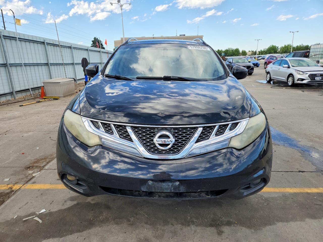 2011 Nissan Murano S/sl/le Black vin: JN8AZ1MW0BW181703