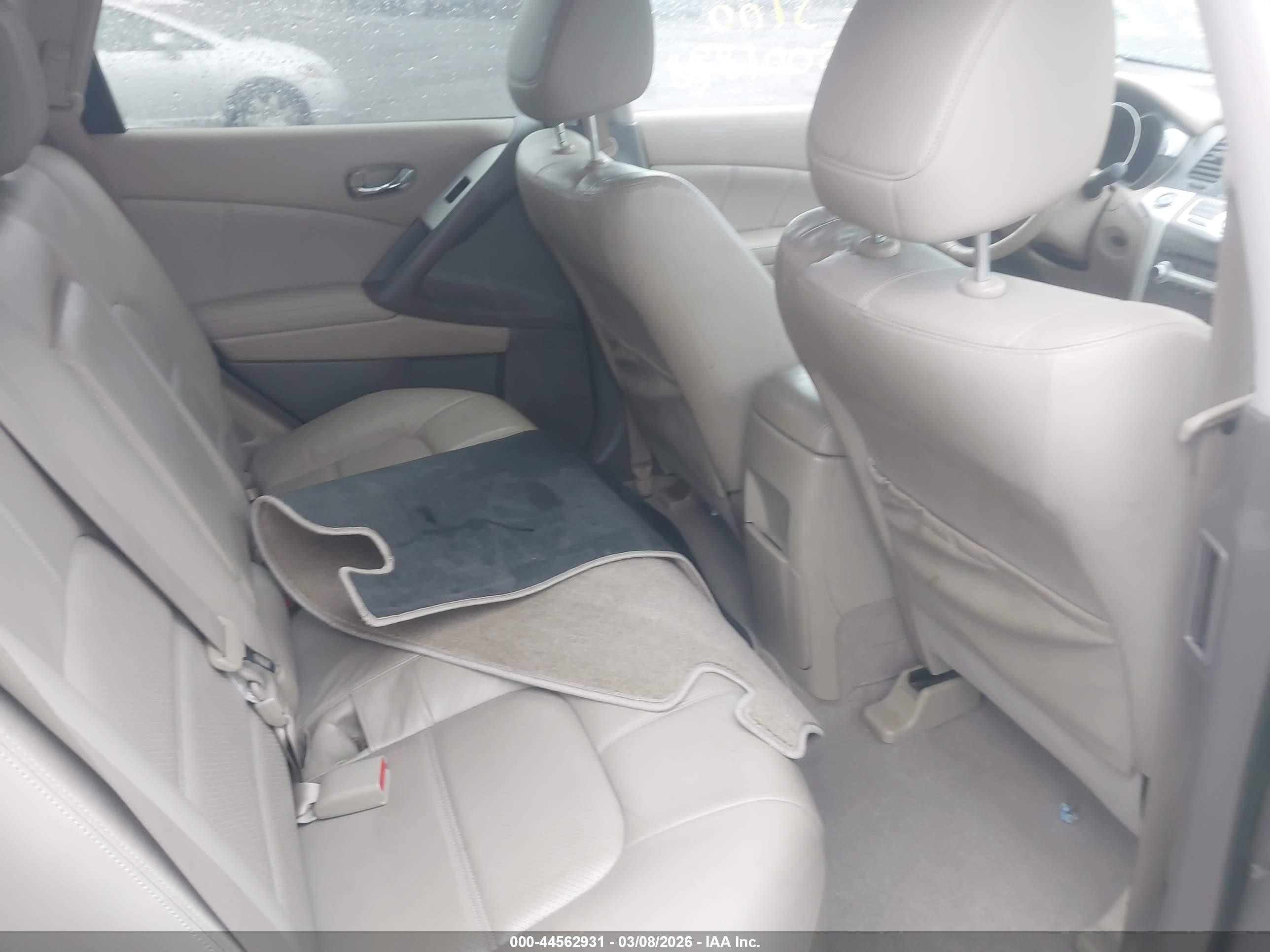 2011 Nissan Murano Sl Gray vin: JN8AZ1MW0BW185590