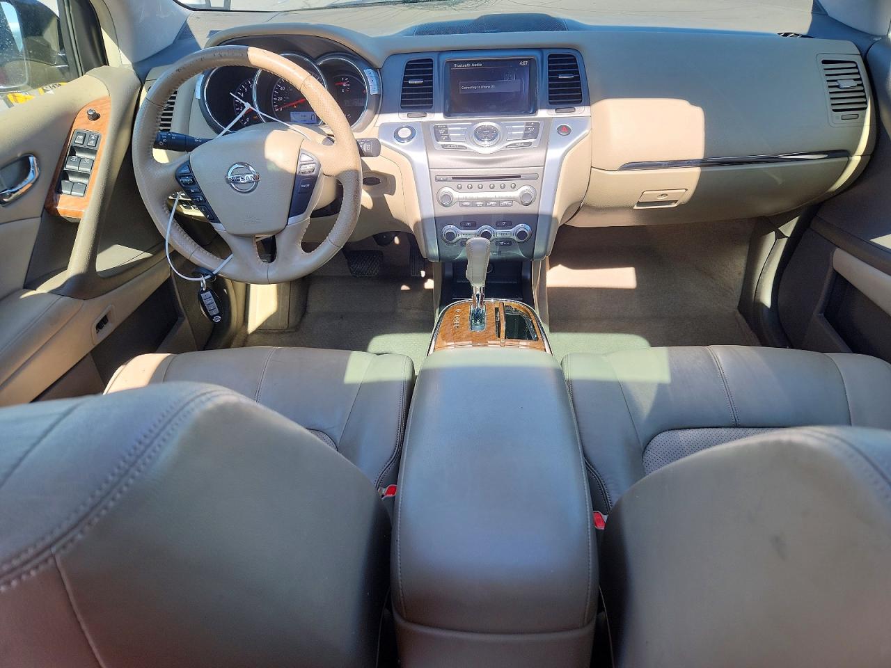 2012 Nissan Murano S Black vin: JN8AZ1MW0CW218248