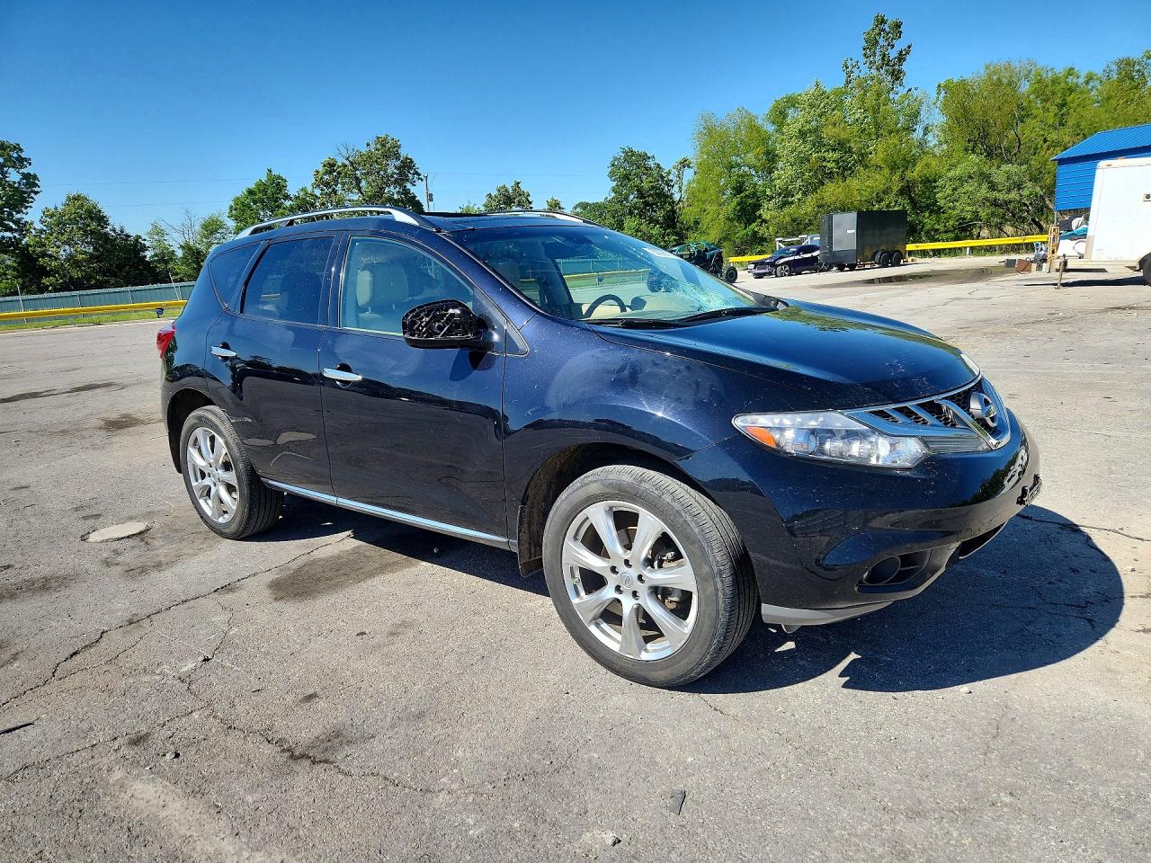 2012 Nissan Murano S Black vin: JN8AZ1MW0CW218248