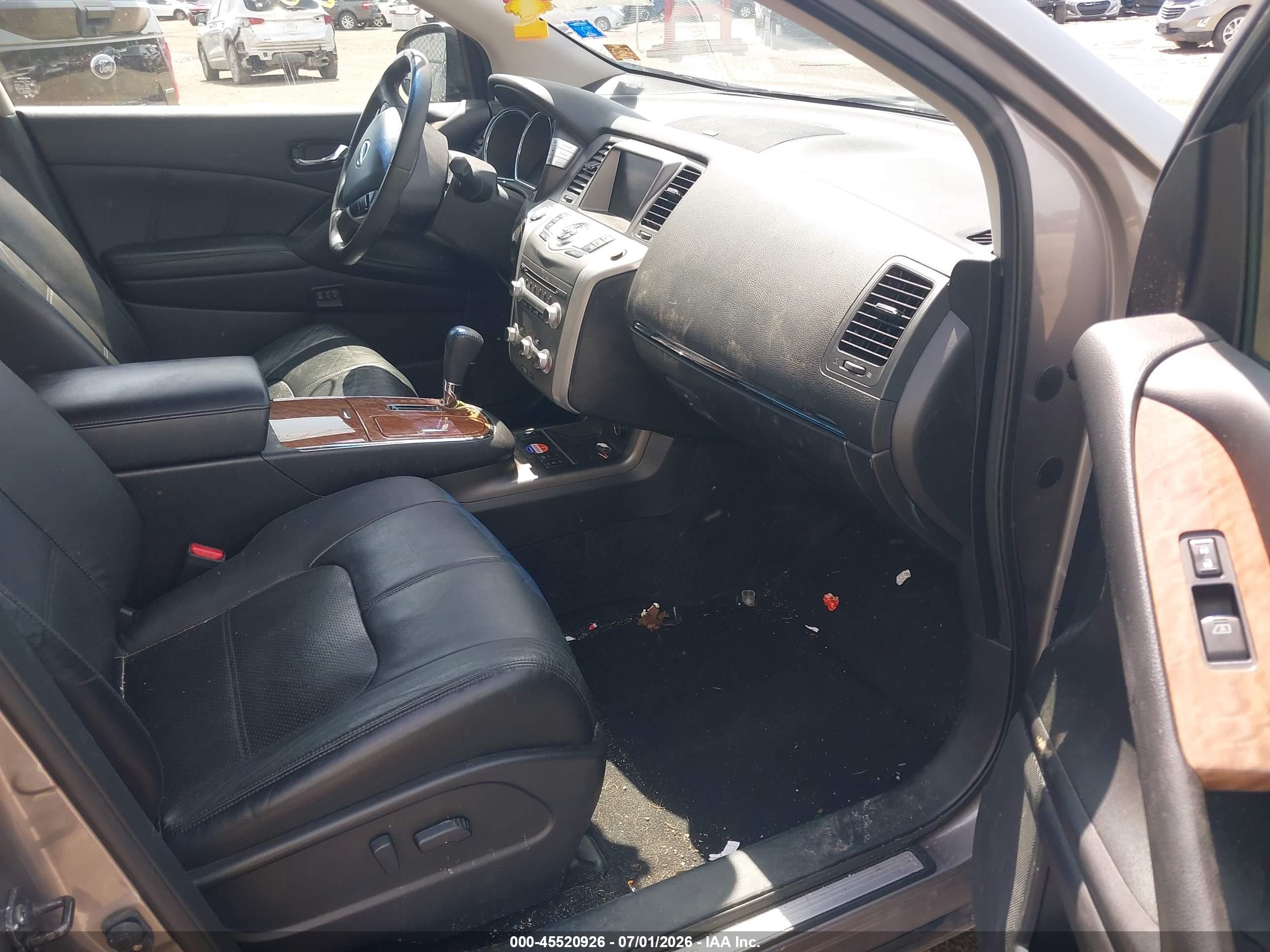 2012 Nissan Murano Le Gray vin: JN8AZ1MW0CW221568