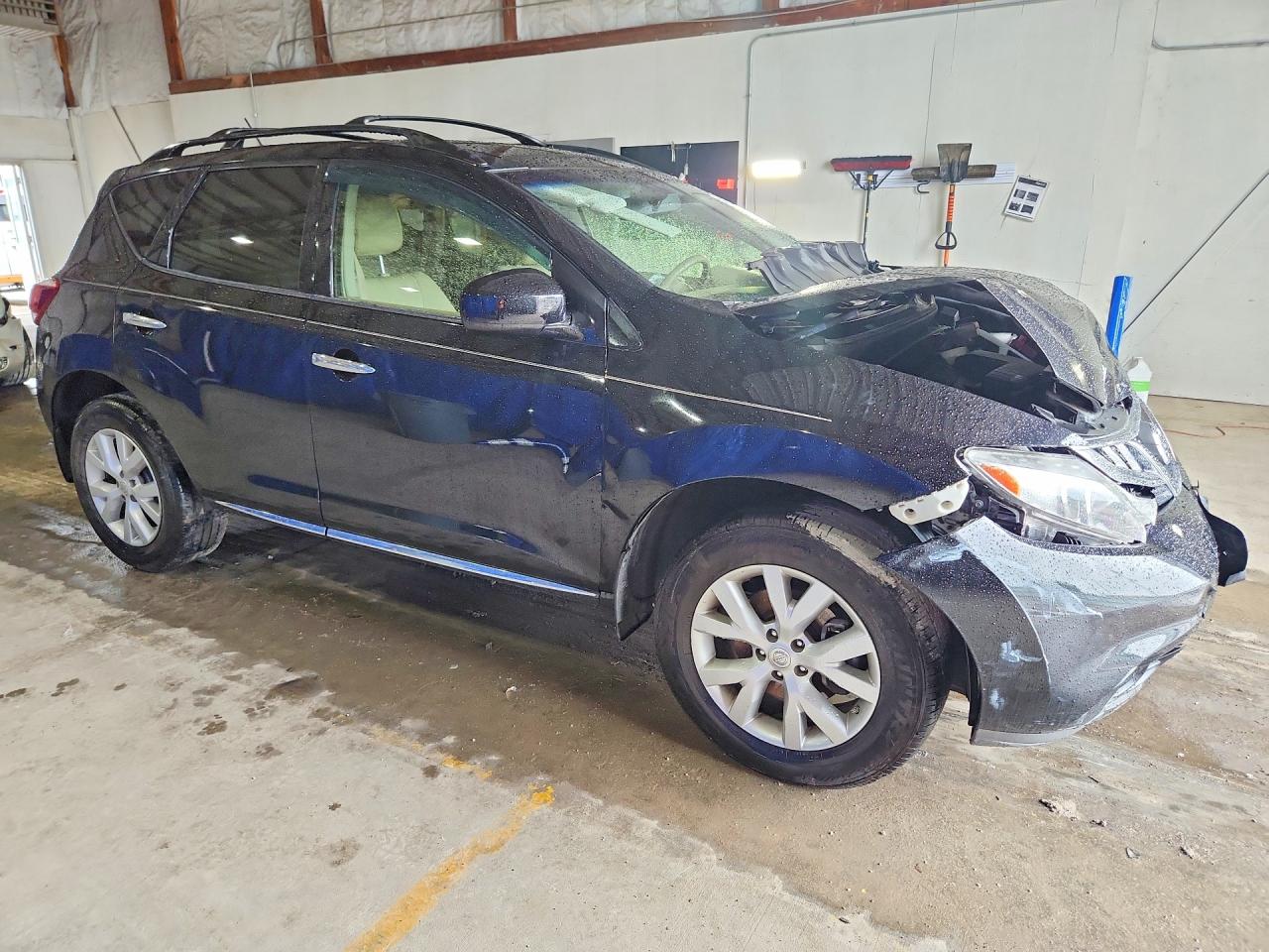 2013 Nissan Murano S Черный vin: JN8AZ1MW0DW313104