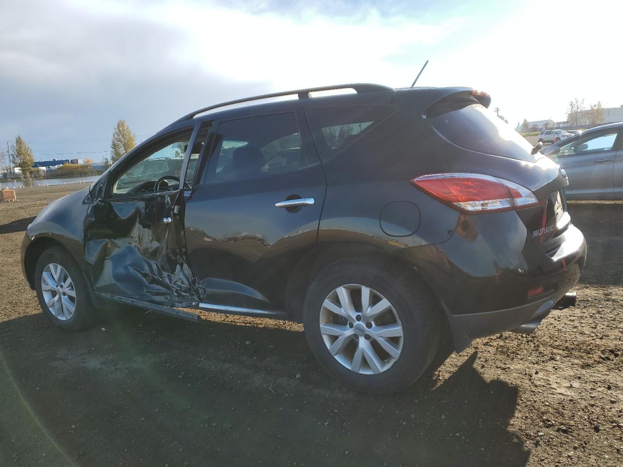 2013 Nissan Murano S Black vin: JN8AZ1MW0DW315032