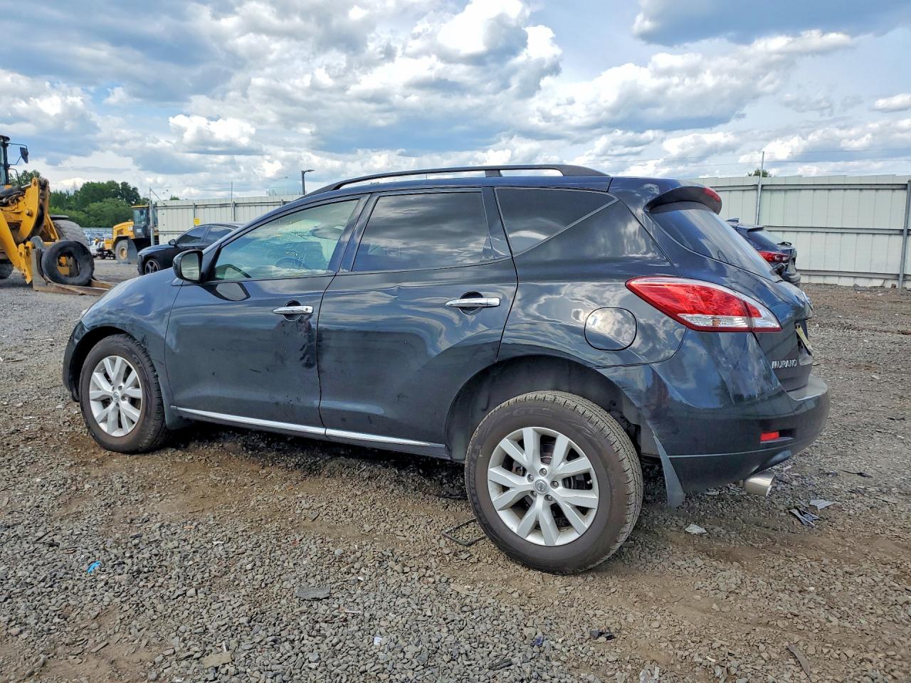 2014 Nissan Murano Sl Черный vin: JN8AZ1MW0EW504071
