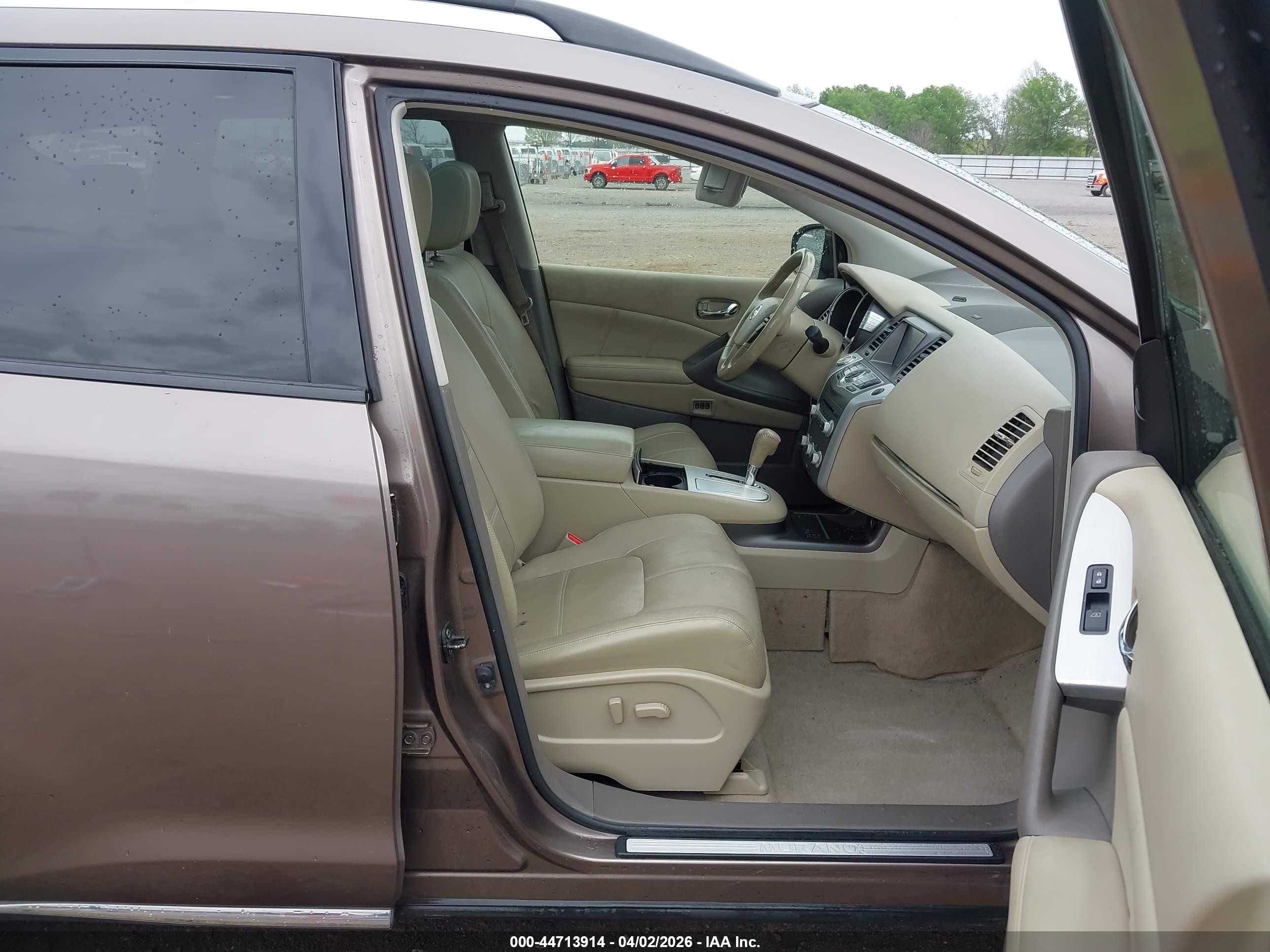 2014 Nissan Murano Sl Gold vin: JN8AZ1MW0EW511778