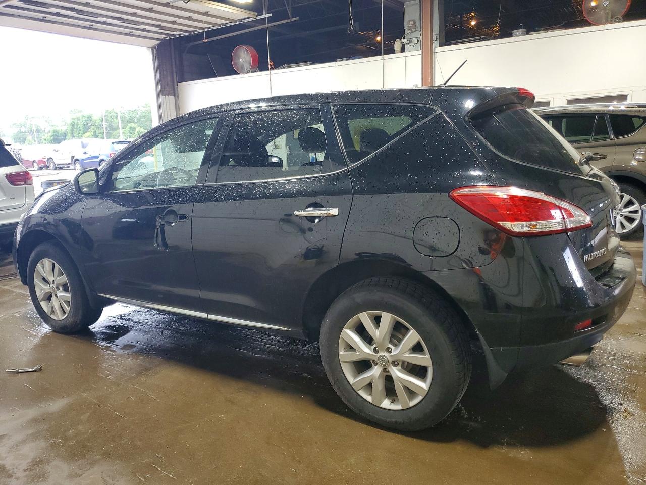 2014 Nissan Murano S Black vin: JN8AZ1MW0EW522778