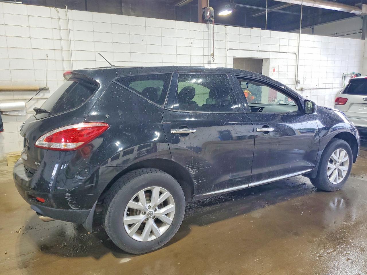 2014 Nissan Murano S Black vin: JN8AZ1MW0EW522778