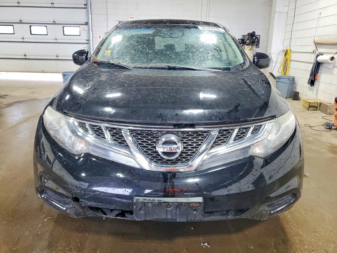2014 Nissan Murano S Black vin: JN8AZ1MW0EW522778