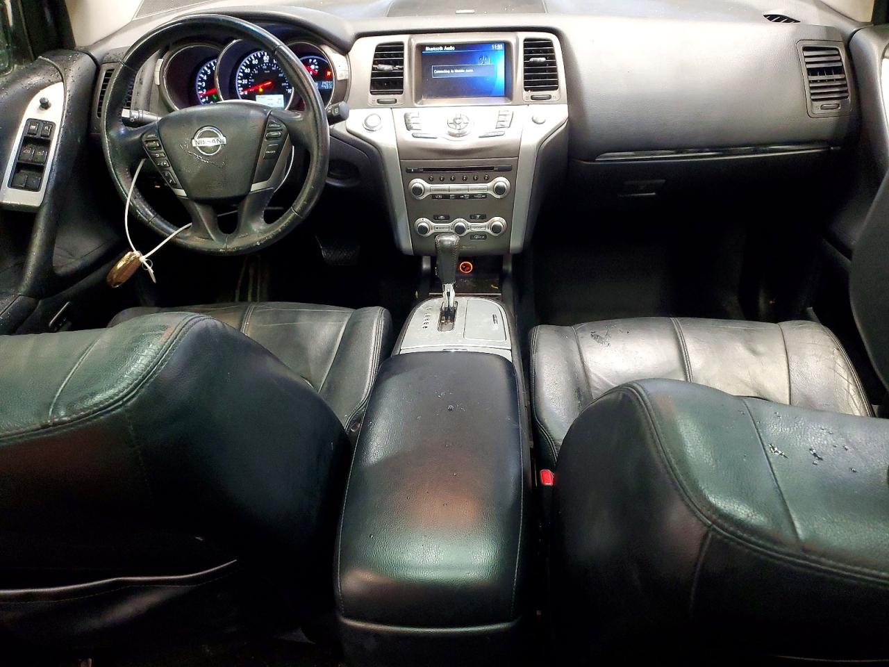 2014 Nissan Murano Sl Blue vin: JN8AZ1MW0EW525101