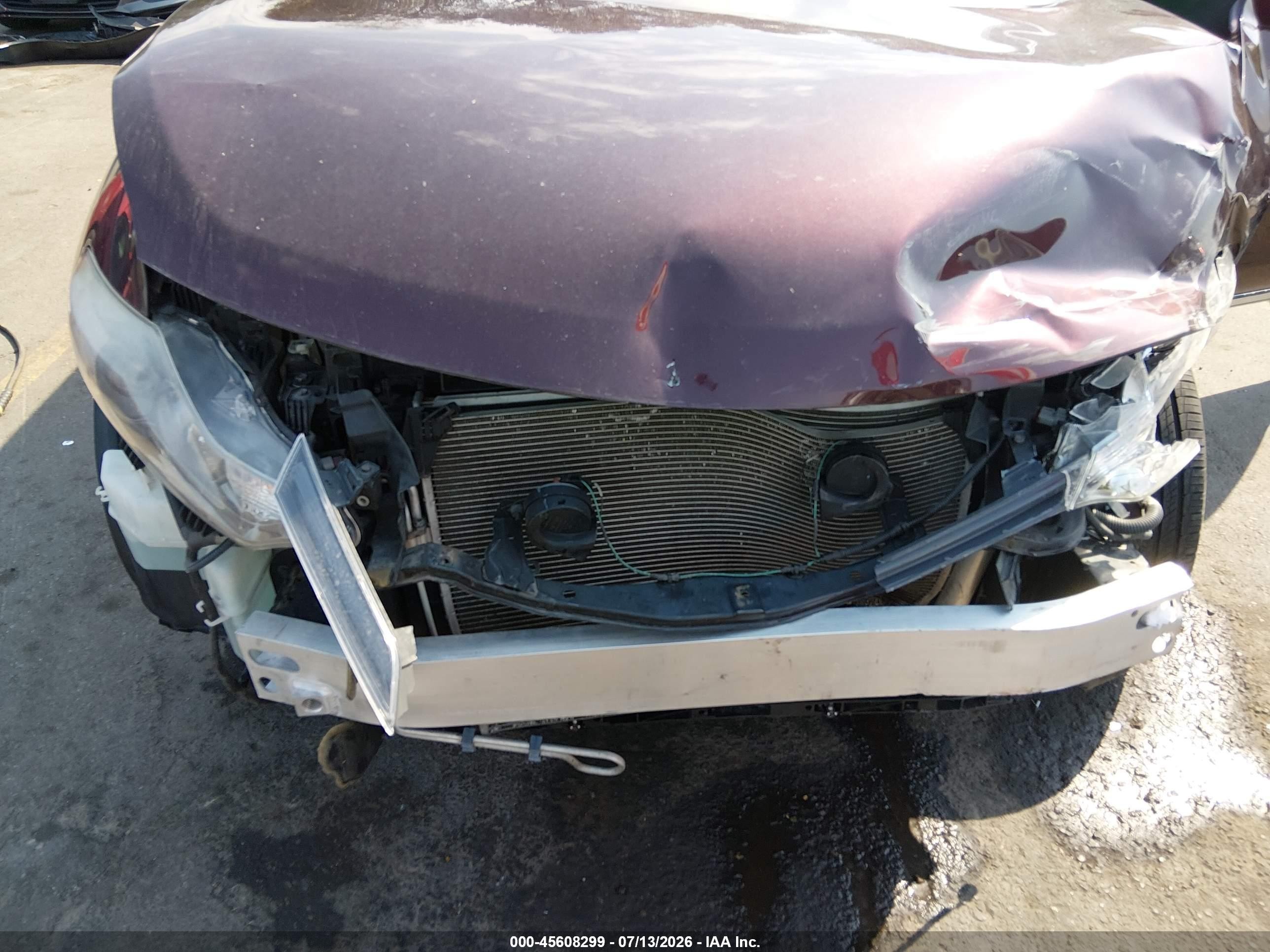 2014 Nissan Murano Sl Бордовый vin: JN8AZ1MW0EW529276