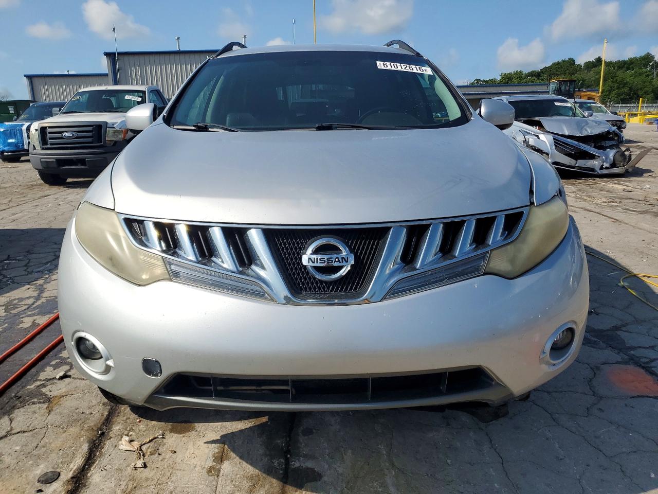 2010 Nissan Murano S Silver vin: JN8AZ1MW1AW106586