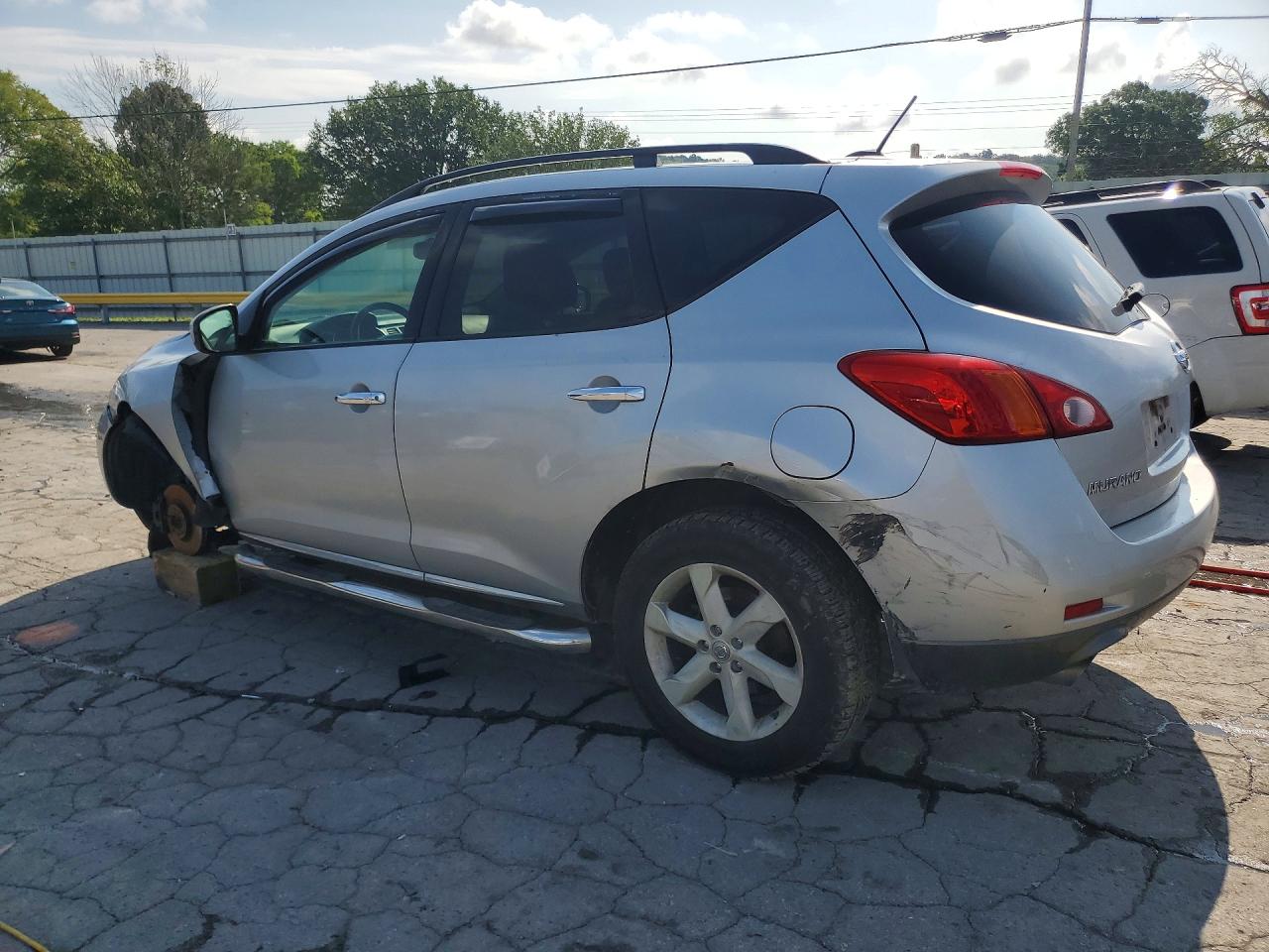 2010 Nissan Murano S Silver vin: JN8AZ1MW1AW106586