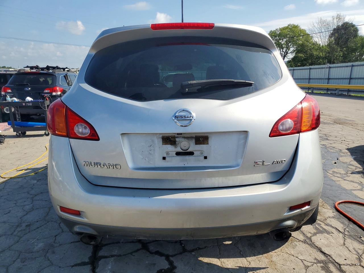 2010 Nissan Murano S Silver vin: JN8AZ1MW1AW106586