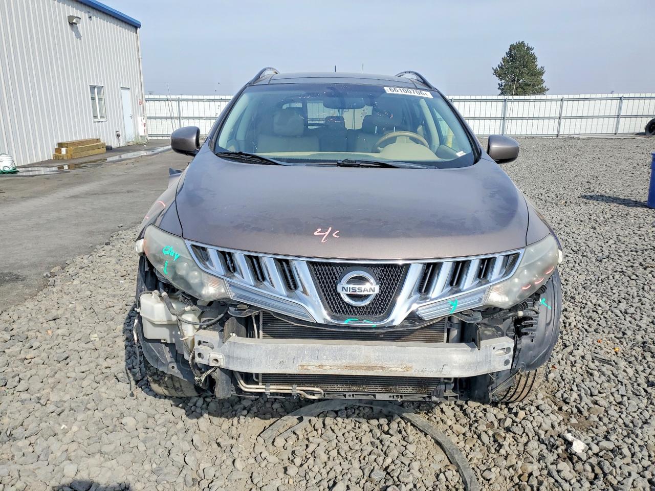 2010 Nissan Murano S Tan vin: JN8AZ1MW1AW125798