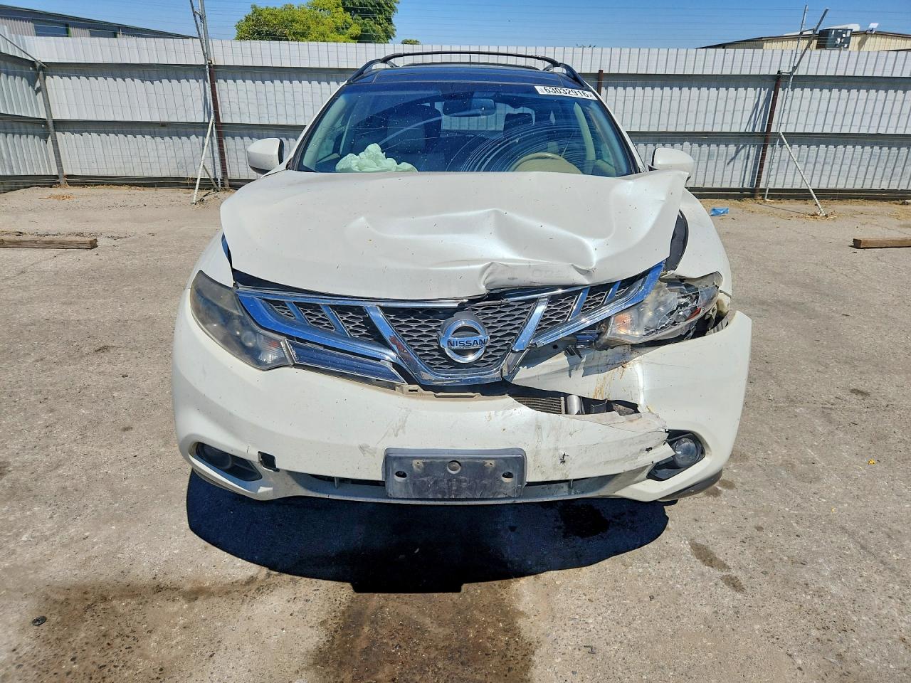 2011 Nissan Murano S Белый vin: JN8AZ1MW1BW156549