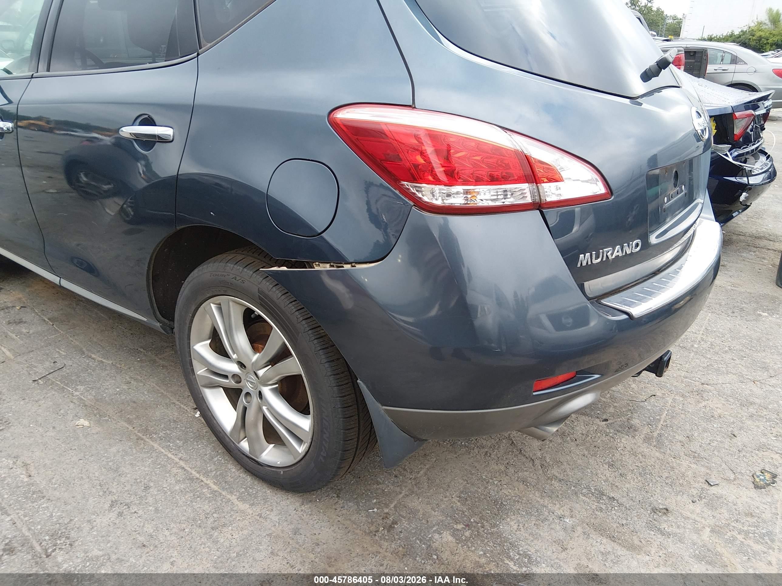 2011 Nissan Murano Le Серый vin: JN8AZ1MW1BW159967