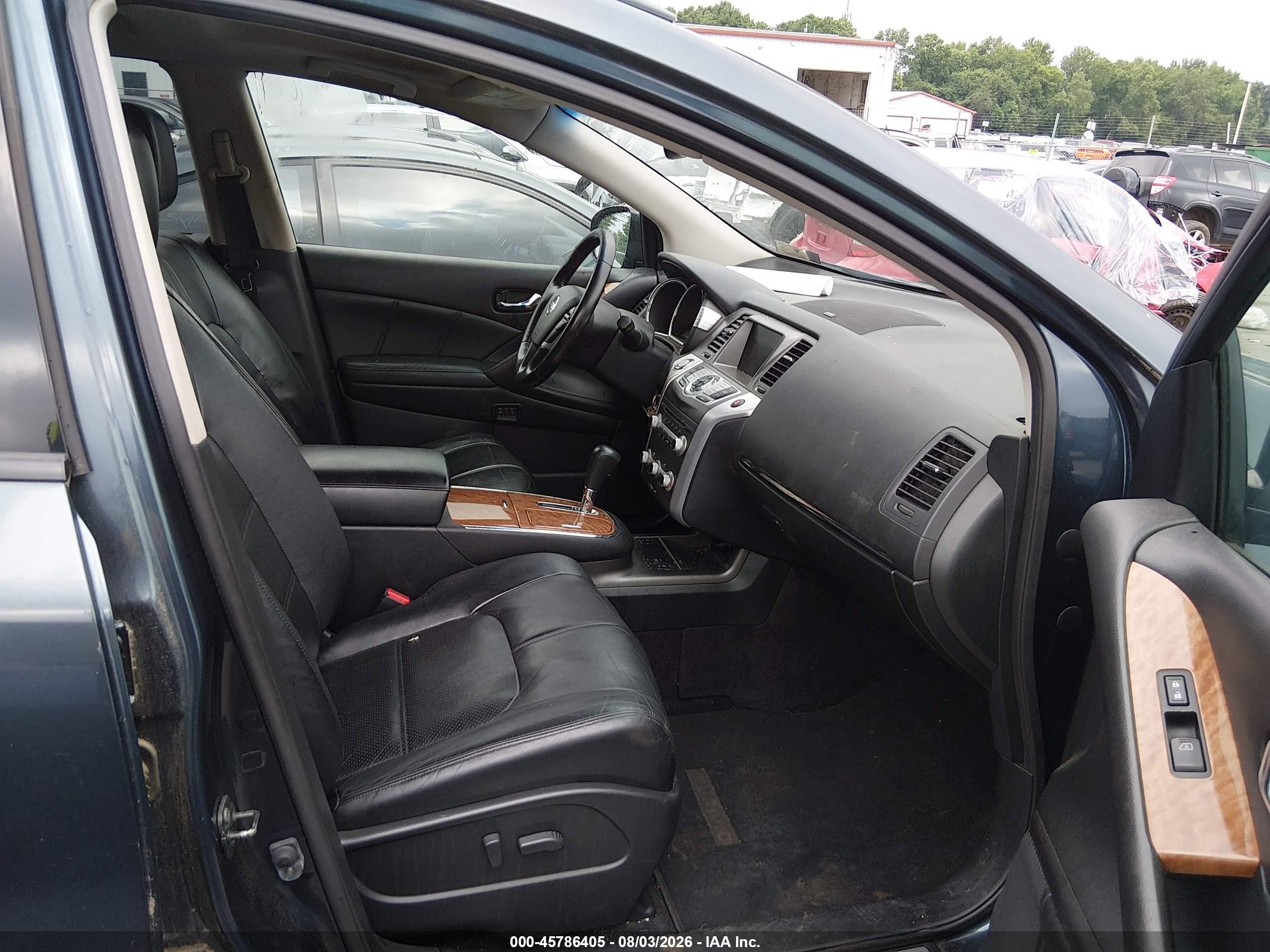 2011 Nissan Murano Le Серый vin: JN8AZ1MW1BW159967