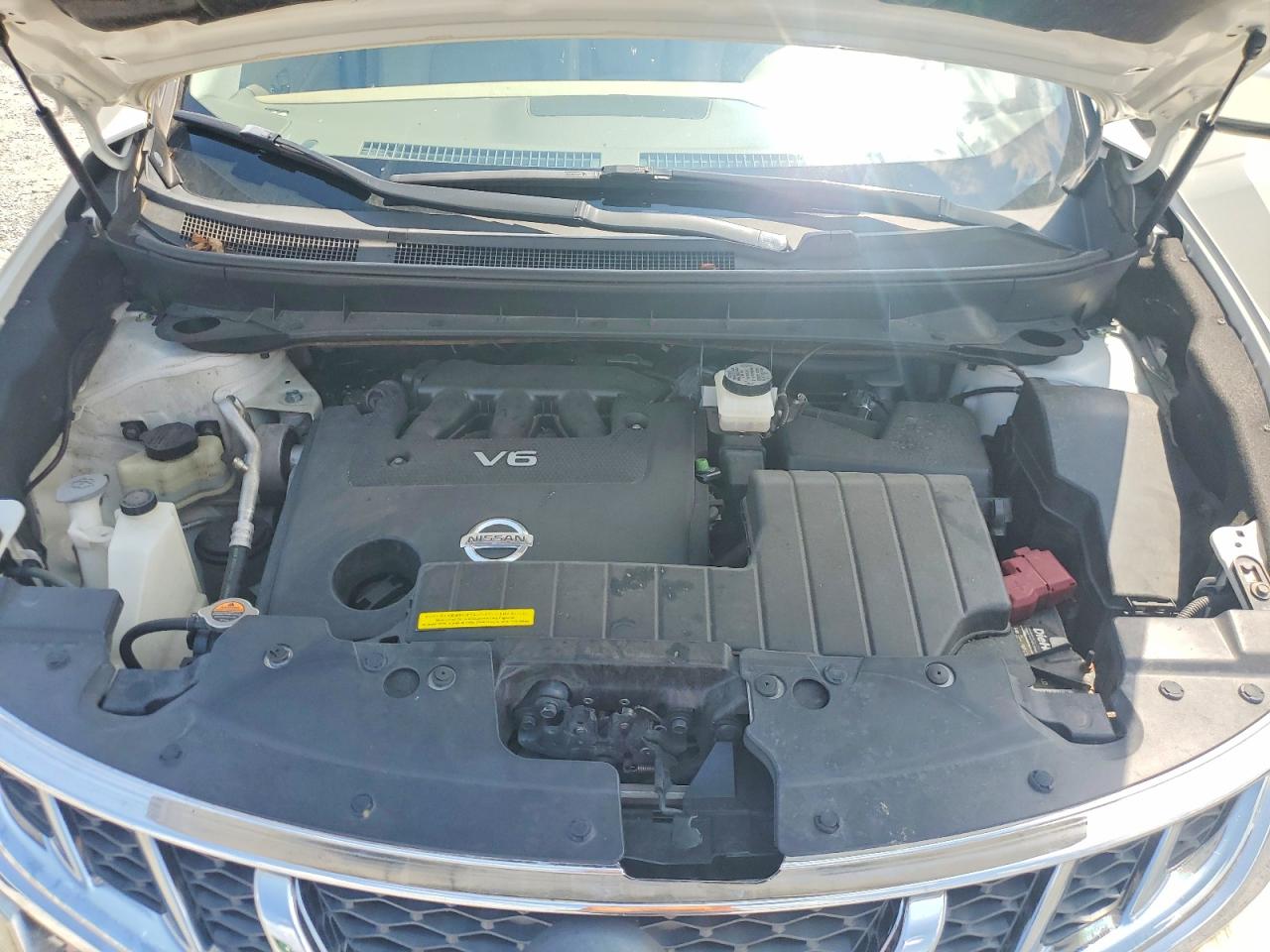 2011 Nissan Murano S/sl/le White vin: JN8AZ1MW1BW173335