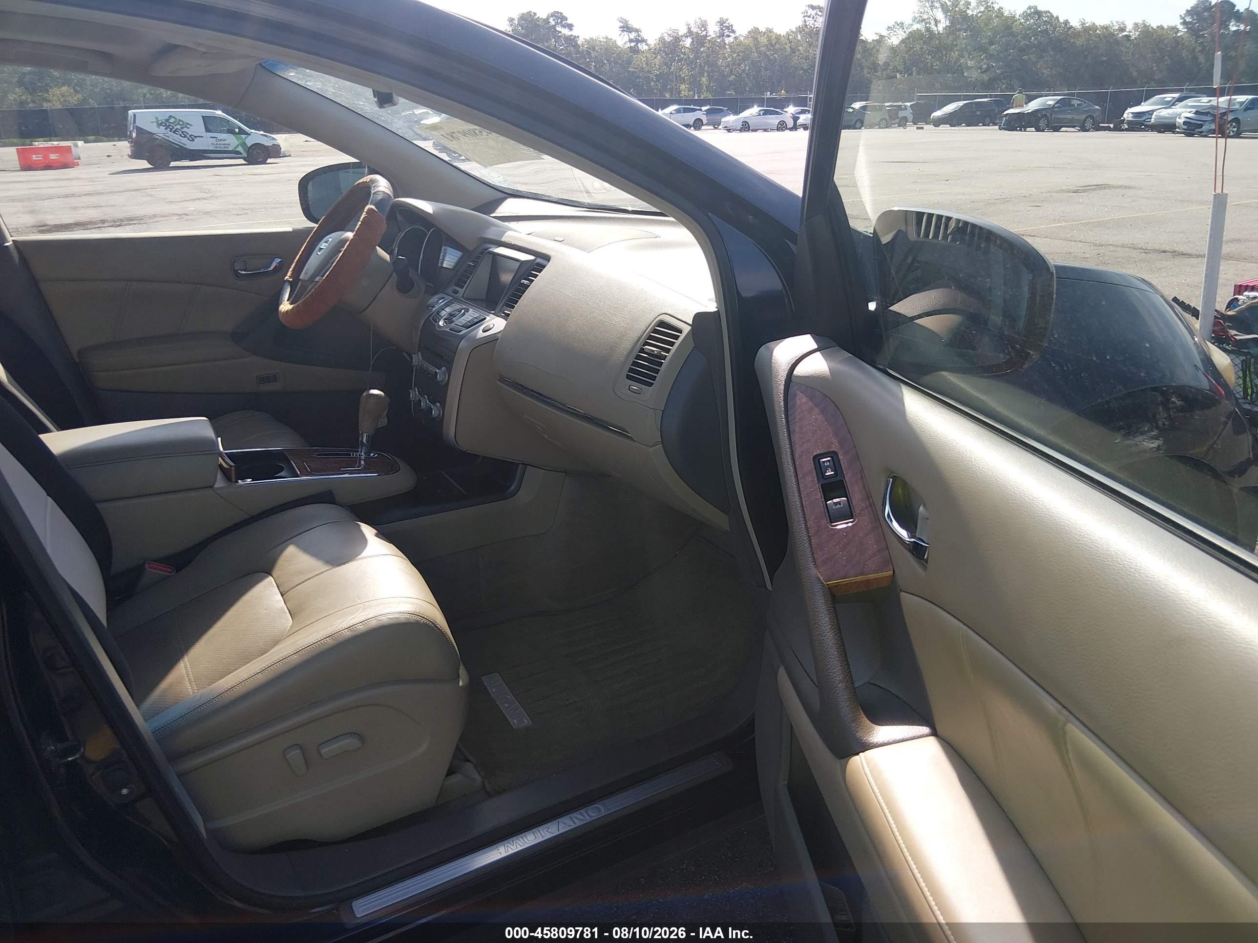 2012 Nissan Murano Le Синий vin: JN8AZ1MW1CW207520