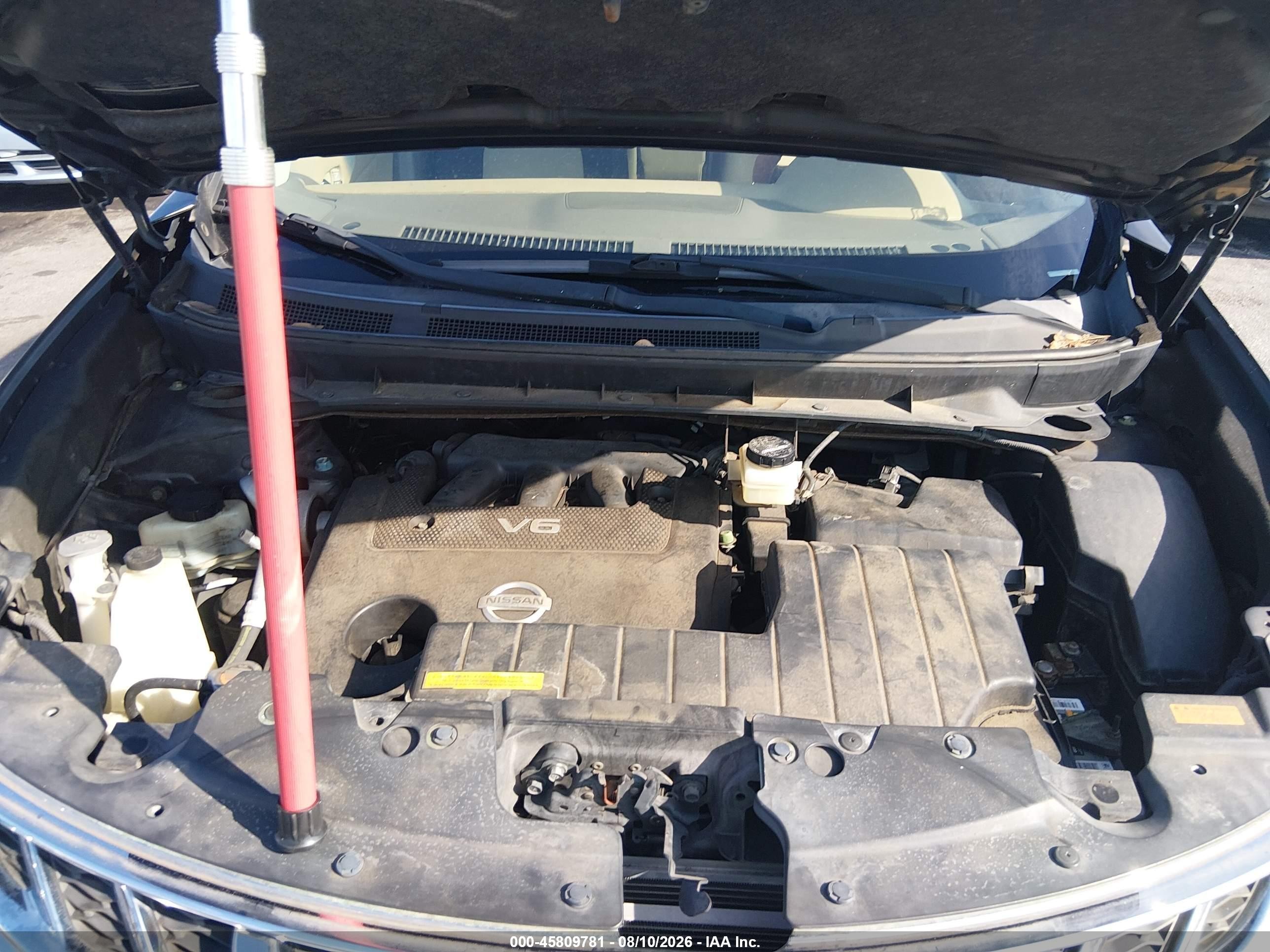 2012 Nissan Murano Le Синий vin: JN8AZ1MW1CW207520